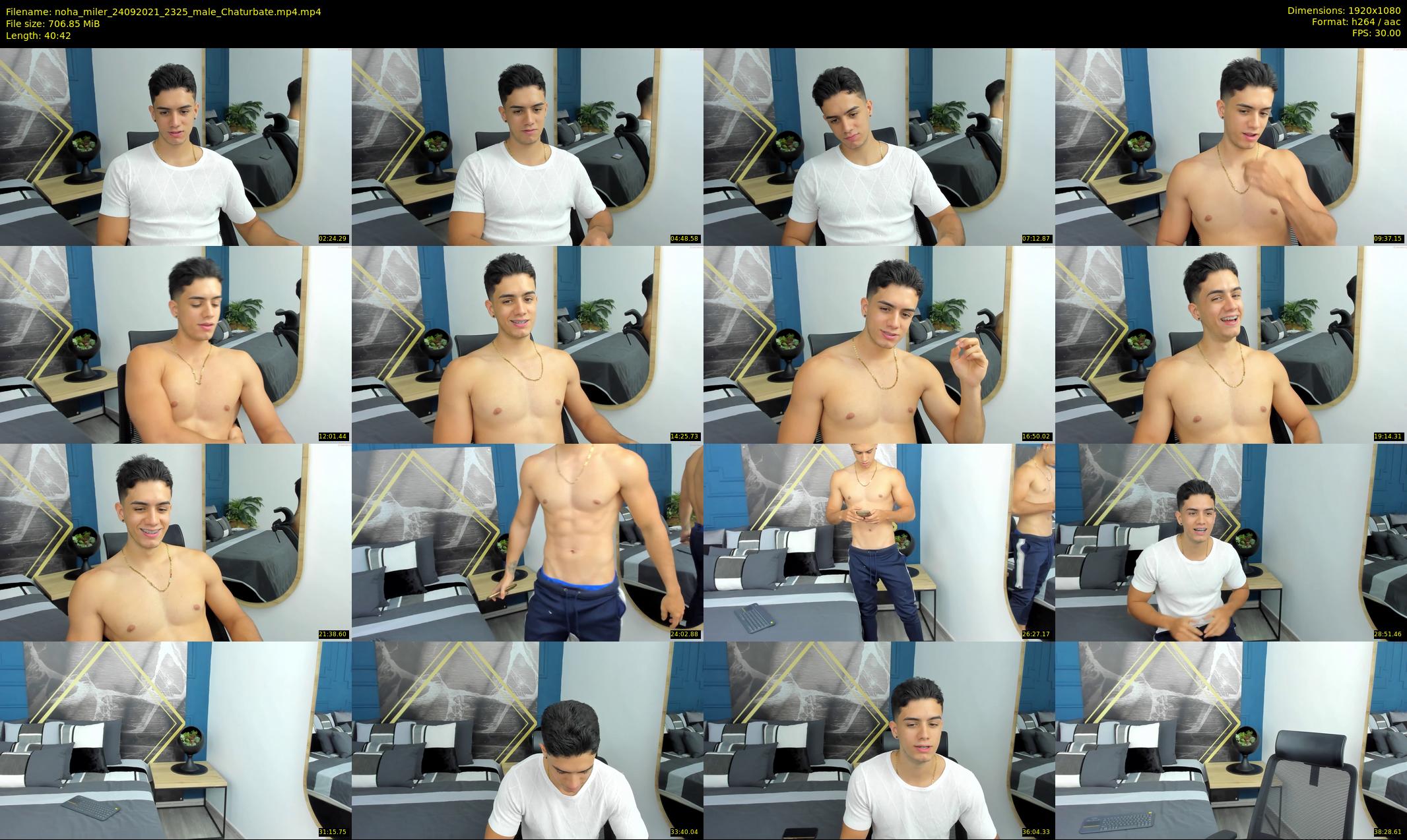 noha_miler — 41 minute Chaturbate male cam show recording, 1080p, Sep 24, 2021