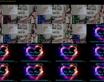 novaharper — 15 minute Chaturbate female cam show recording, 1080p, Sep 25, 2021