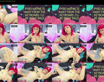 pyrowayne — 58 minute Chaturbate female cam show recording, 1080p, Sep 25, 2021