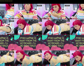 pyrowayne — 83 minute Chaturbate female cam show recording, 1080p, Sep 25, 2021