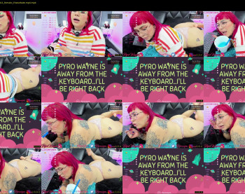 pyrowayne — 86 minute Chaturbate female cam show recording, 1080p, Sep 25, 2021