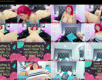 pyrowayne — 71 minute Chaturbate female cam show recording, 1080p, Sep 25, 2021
