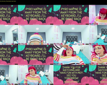 pyrowayne — 35 minute Chaturbate female cam show recording, 1080p, Sep 25, 2021