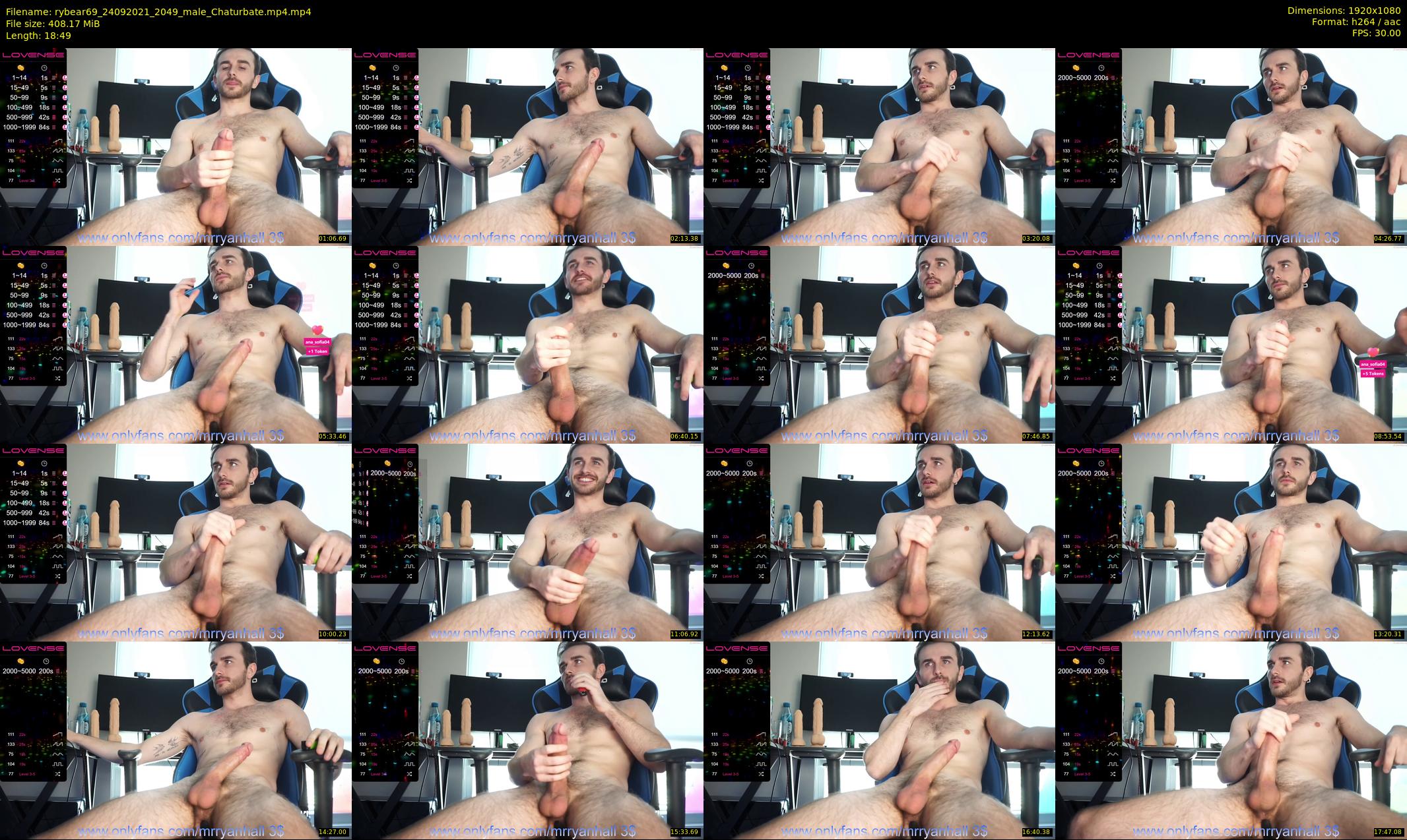 rybear69 — 19 minute Chaturbate male cam show recording, 1080p, Sep 24, 2021