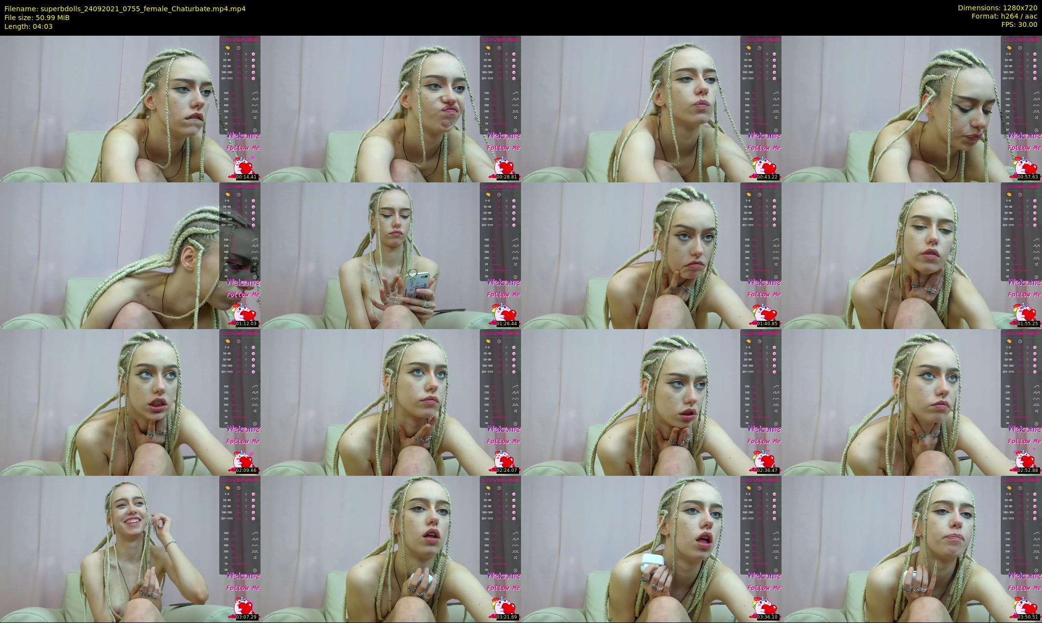 superbdolls — 5 minute Chaturbate couple cam show recording, 720p, Sep 24, 2021