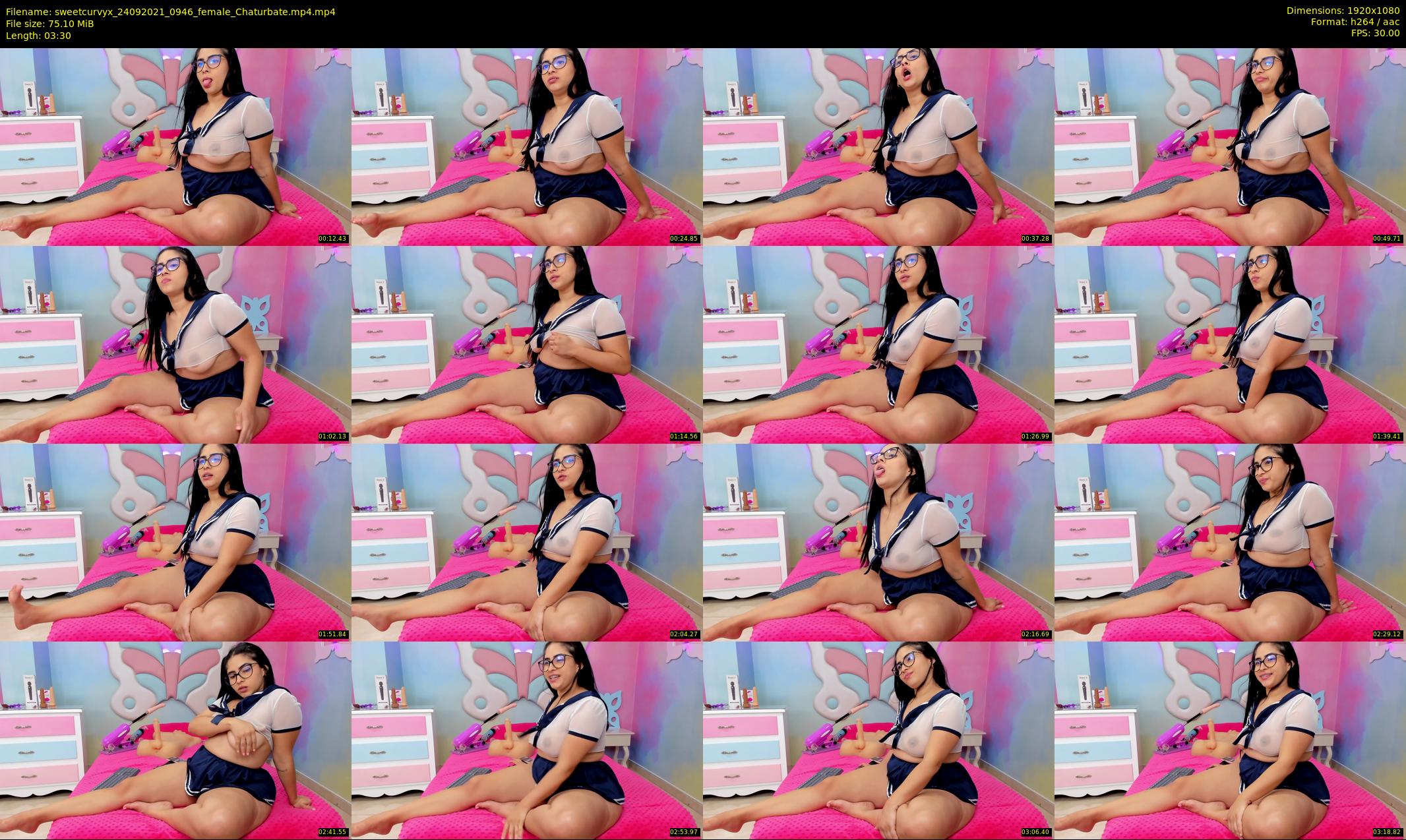 sweetcurvyx — 4 minute Chaturbate couple cam show recording, 1080p, Sep 24, 2021