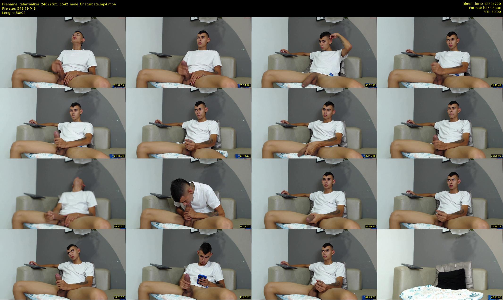 tatanwalker — 51 minute Chaturbate male cam show recording, 720p, Sep 24, 2021
