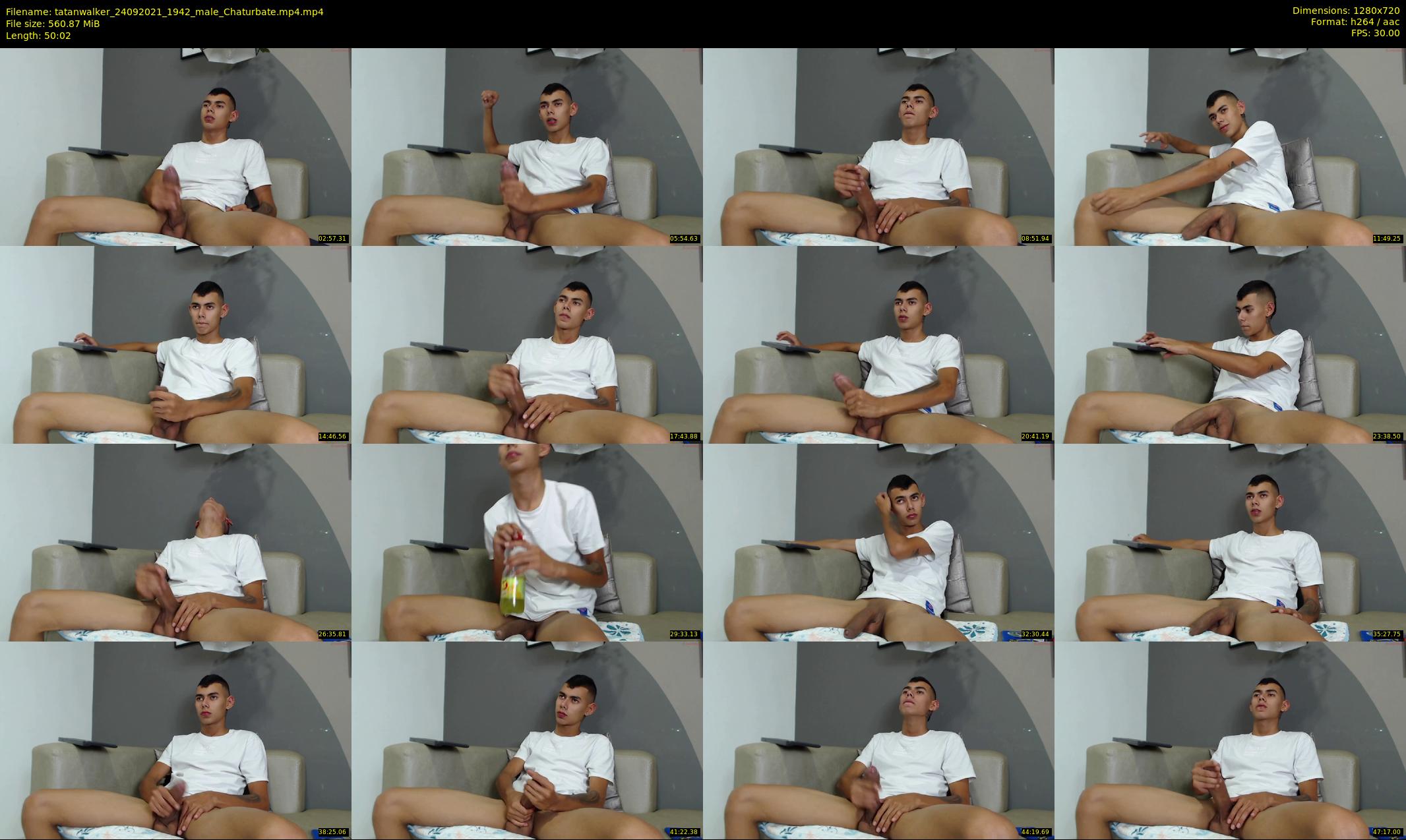 tatanwalker — 51 minute Chaturbate male cam show recording, 720p, Sep 24, 2021