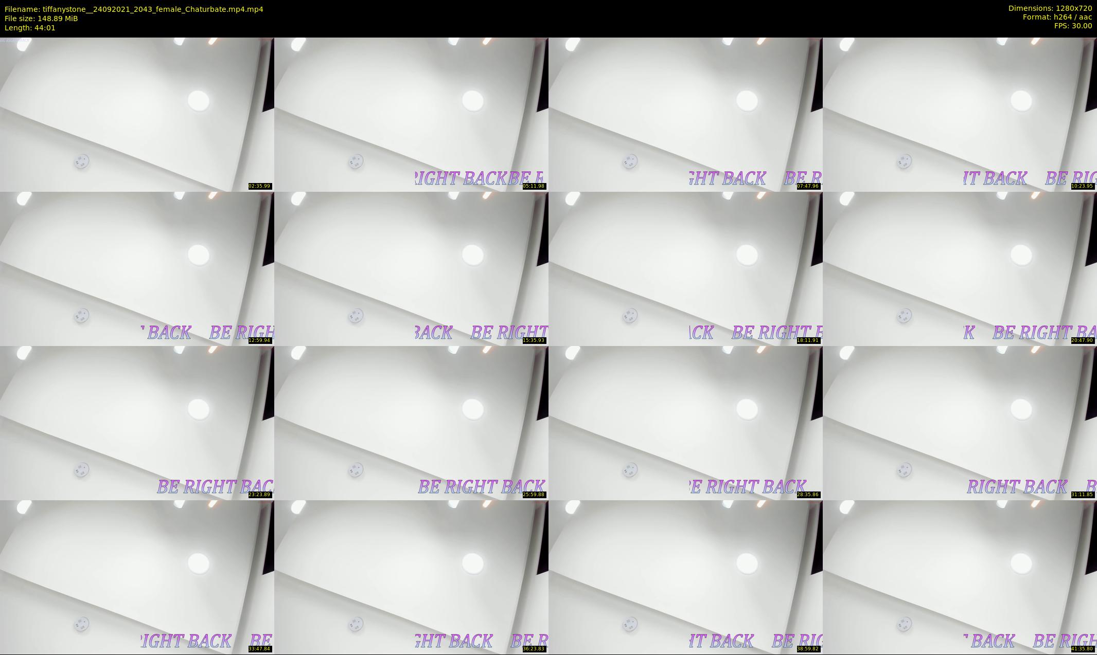 tiffanystone_ — 45 minute Chaturbate female cam show recording, 720p, Sep 24, 2021