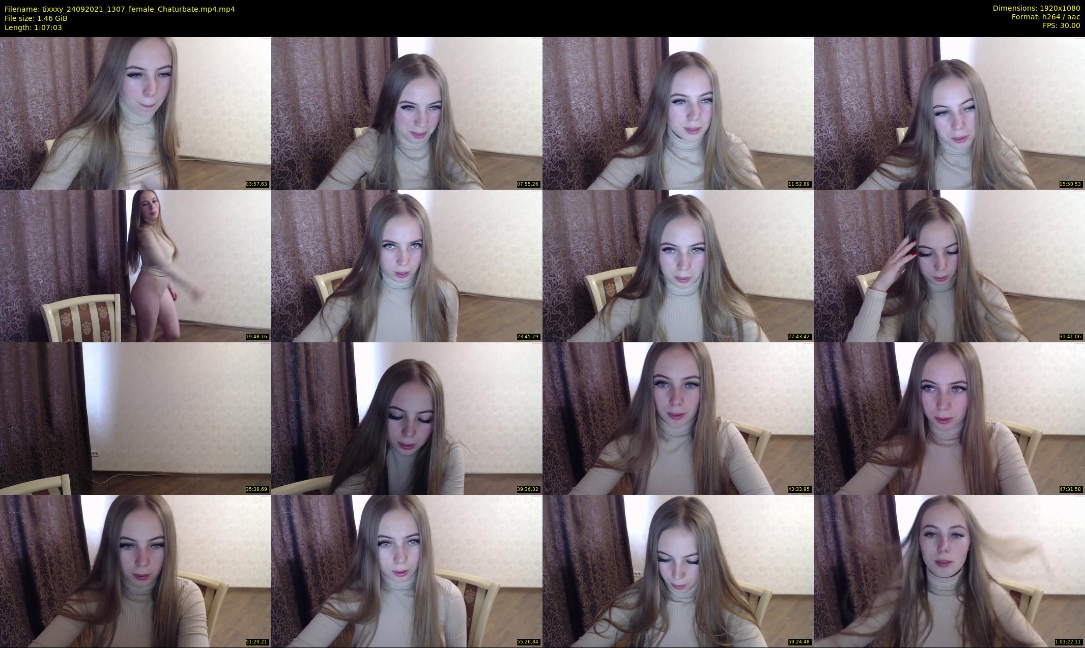 tixxxy — 68 minute Chaturbate female cam show recording, 1080p, Sep 24, 2021