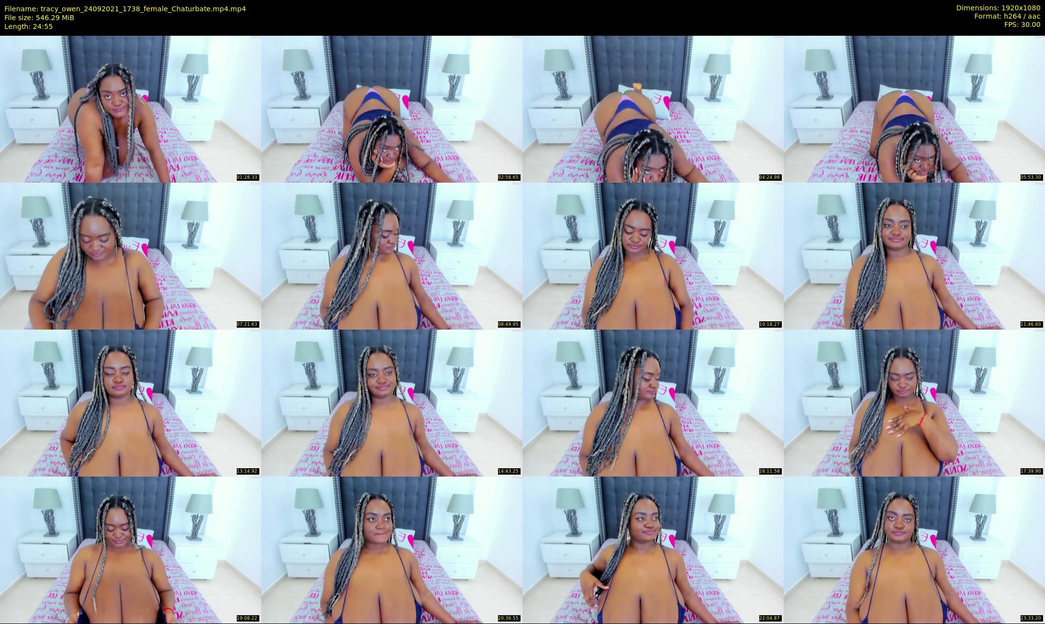 tracy_owen — 25 minute Chaturbate female cam show recording, 1080p, Sep 24, 2021
