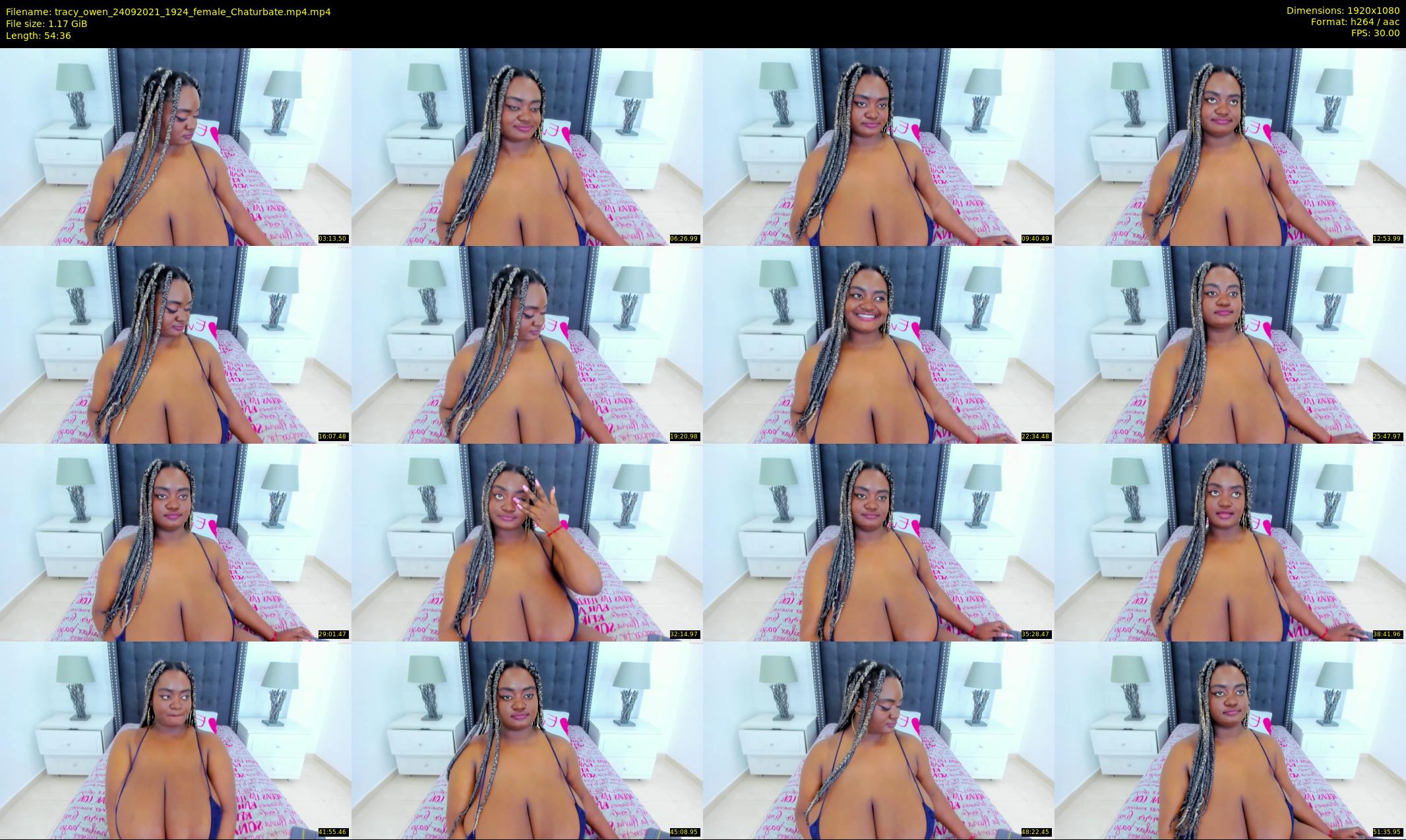 tracy_owen — 55 minute Chaturbate female cam show recording, 1080p, Sep 24, 2021