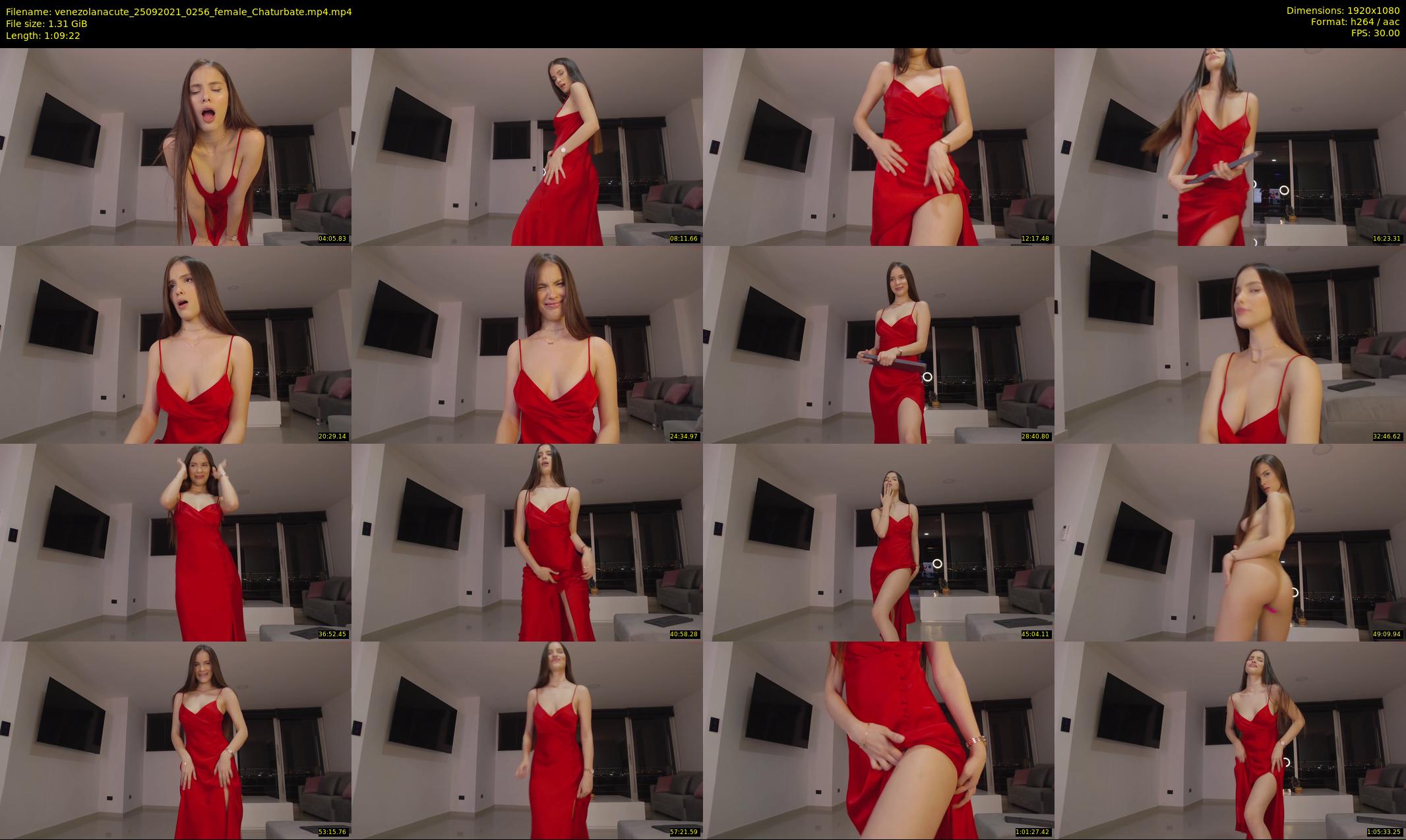 venezolanacute — 70 minute Chaturbate female cam show recording, 1080p, Sep 25, 2021