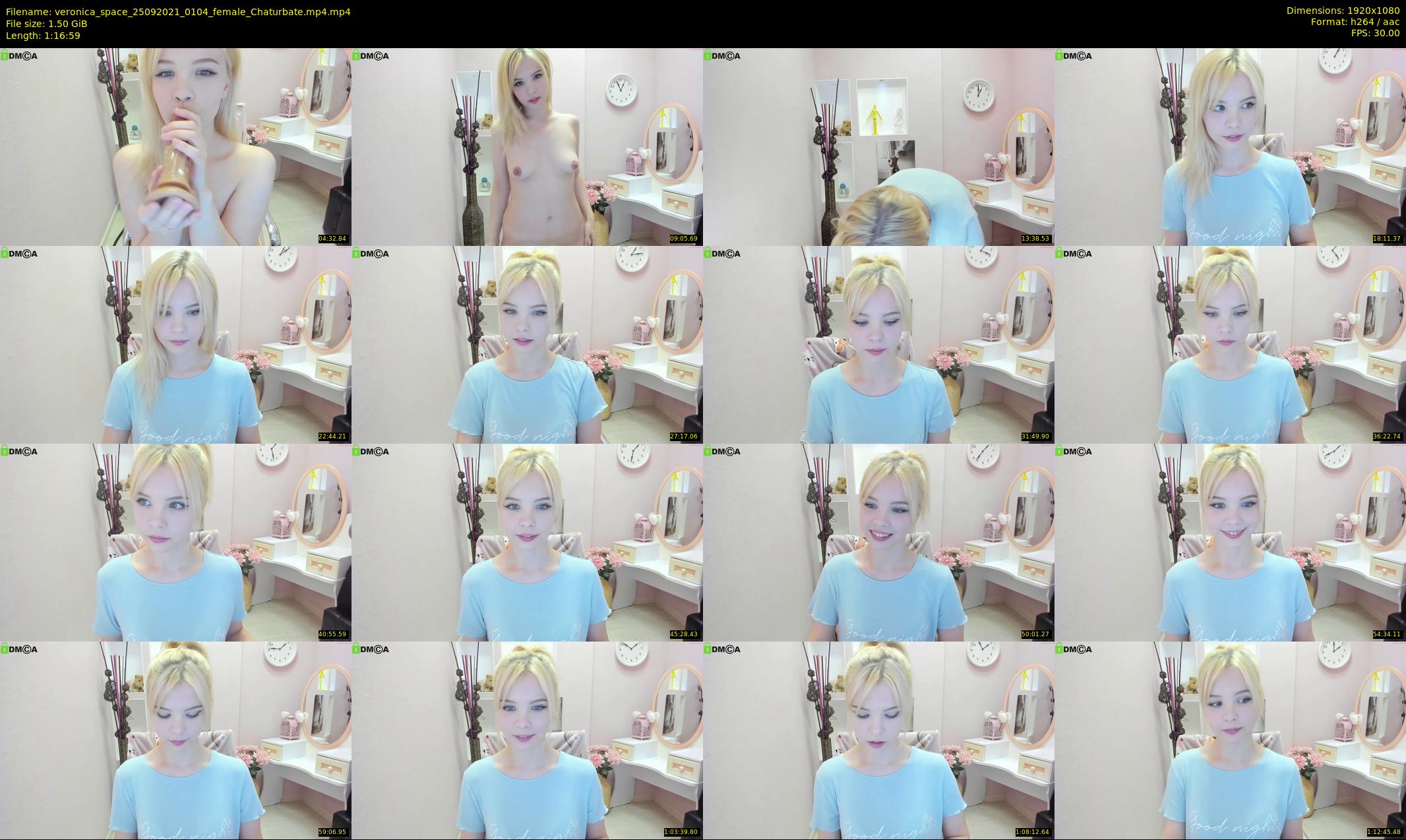 veronica_space — 77 minute Chaturbate female cam show recording, 1080p, Sep 25, 2021