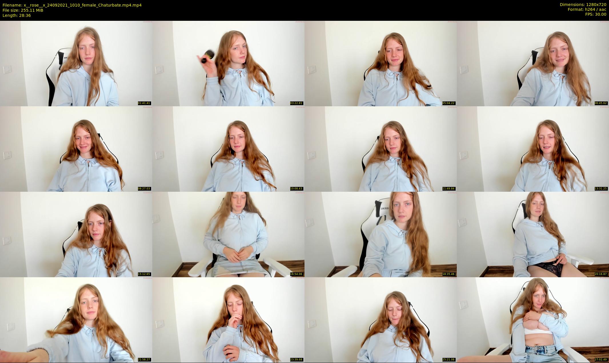 x__rose__x — 29 minute Chaturbate female cam show recording, 720p, Sep 24, 2021