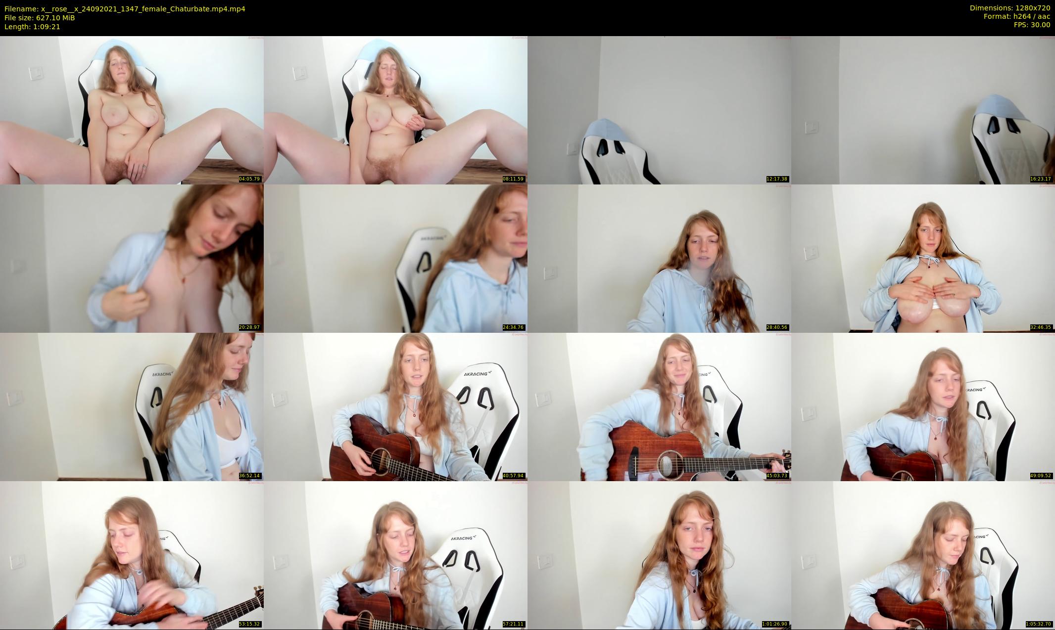 x__rose__x — 70 minute Chaturbate female cam show recording, 720p, Sep 24, 2021