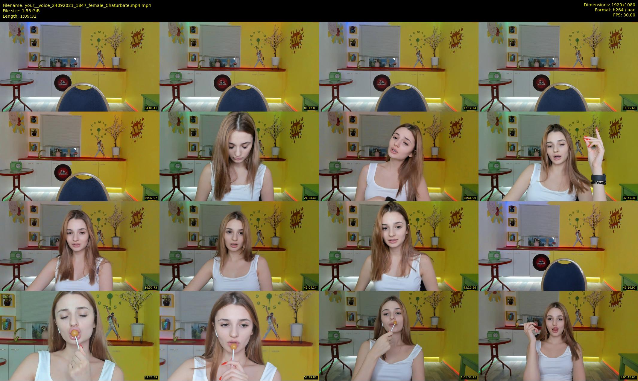 your__voice — 70 minute Chaturbate female cam show recording, 1080p, Sep 24, 2021