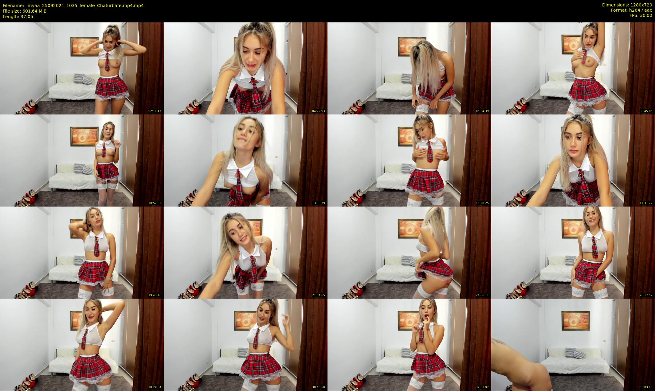 _myaa — 38 minute Chaturbate female cam show recording, 720p, Sep 25, 2021