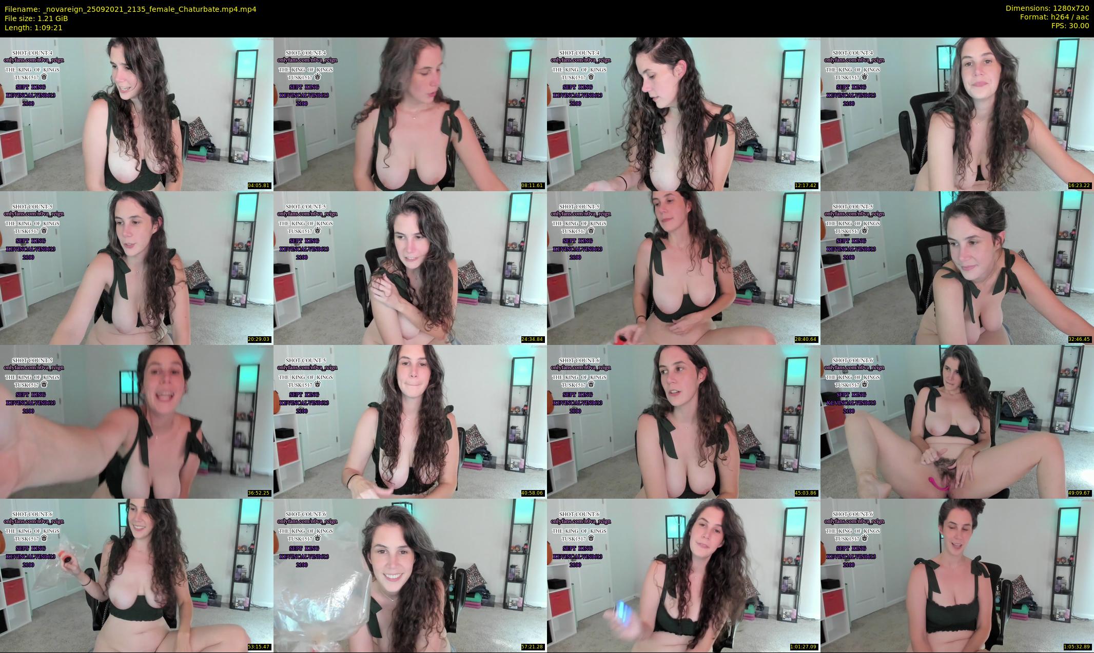 _novareign — 70 minute Chaturbate female cam show recording, 720p, Sep 25, 2021