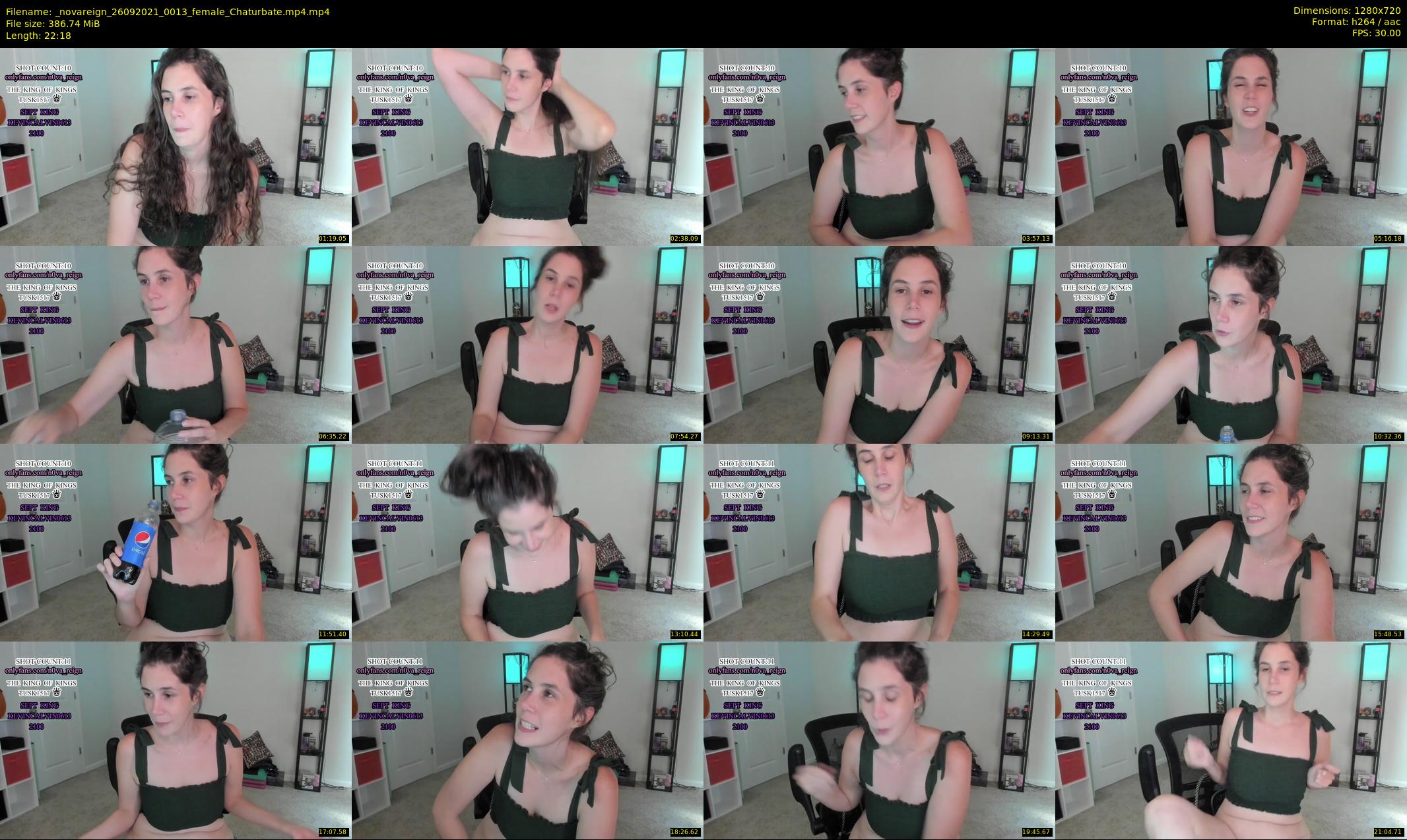 _novareign — 23 minute Chaturbate female cam show recording, 720p, Sep 26, 2021