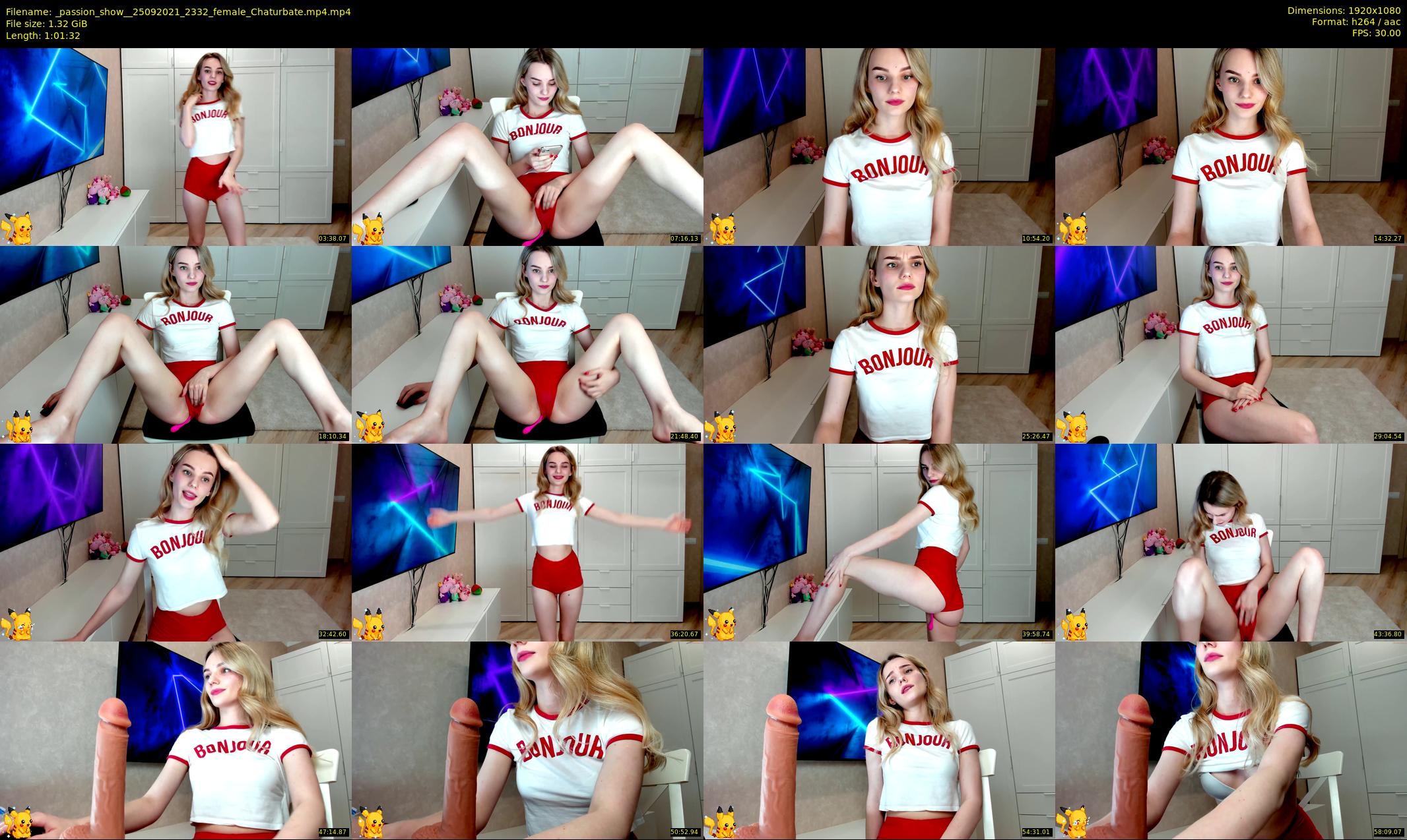 _passion_show_ — 62 minute Chaturbate couple cam show recording, 1080p, Sep 25, 2021