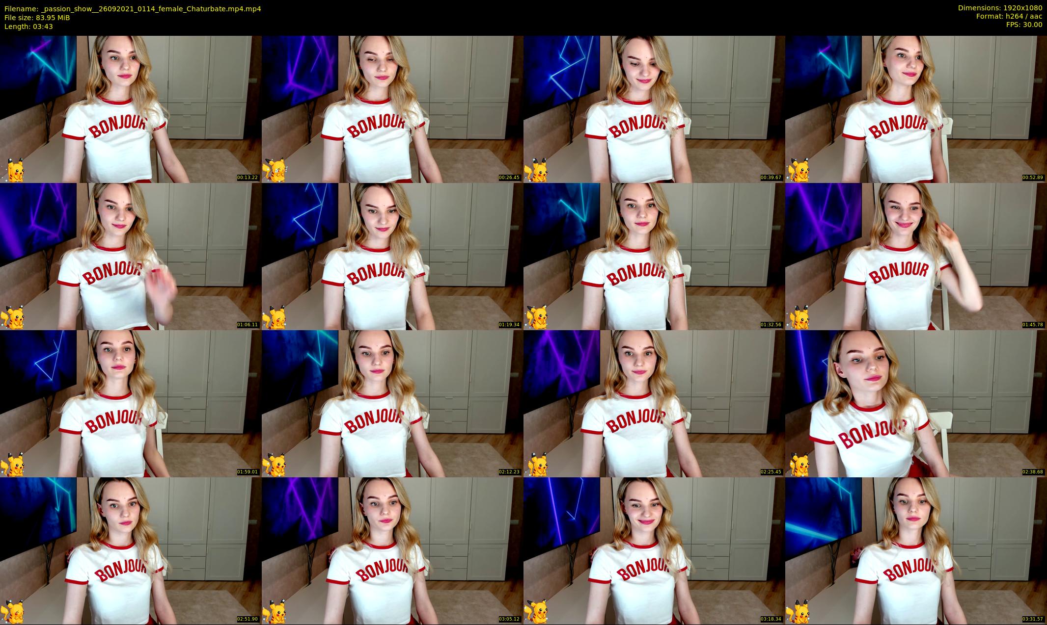 _passion_show_ — 4 minute Chaturbate couple cam show recording, 1080p, Sep 26, 2021