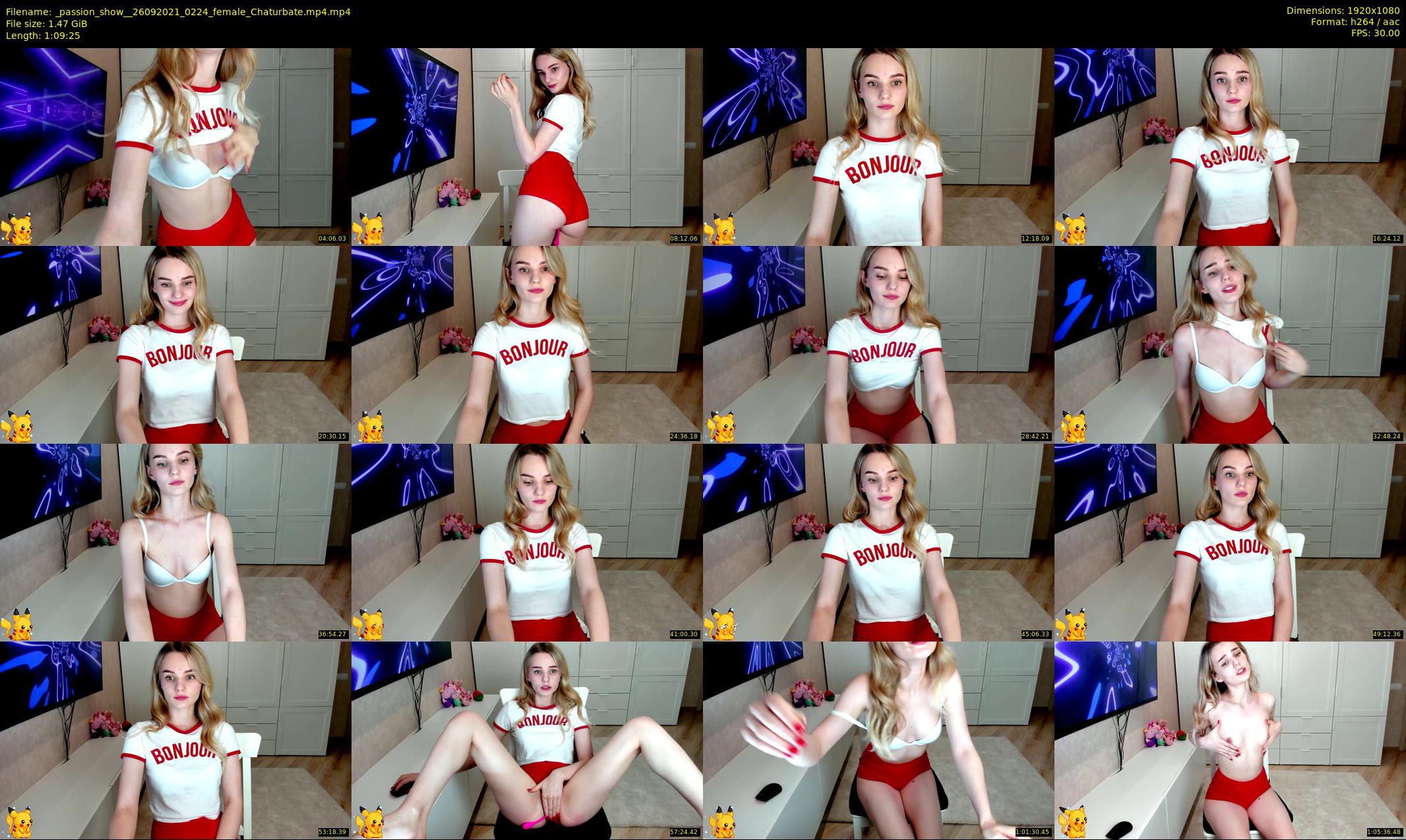 _passion_show_ — 70 minute Chaturbate couple cam show recording, 1080p, Sep 26, 2021