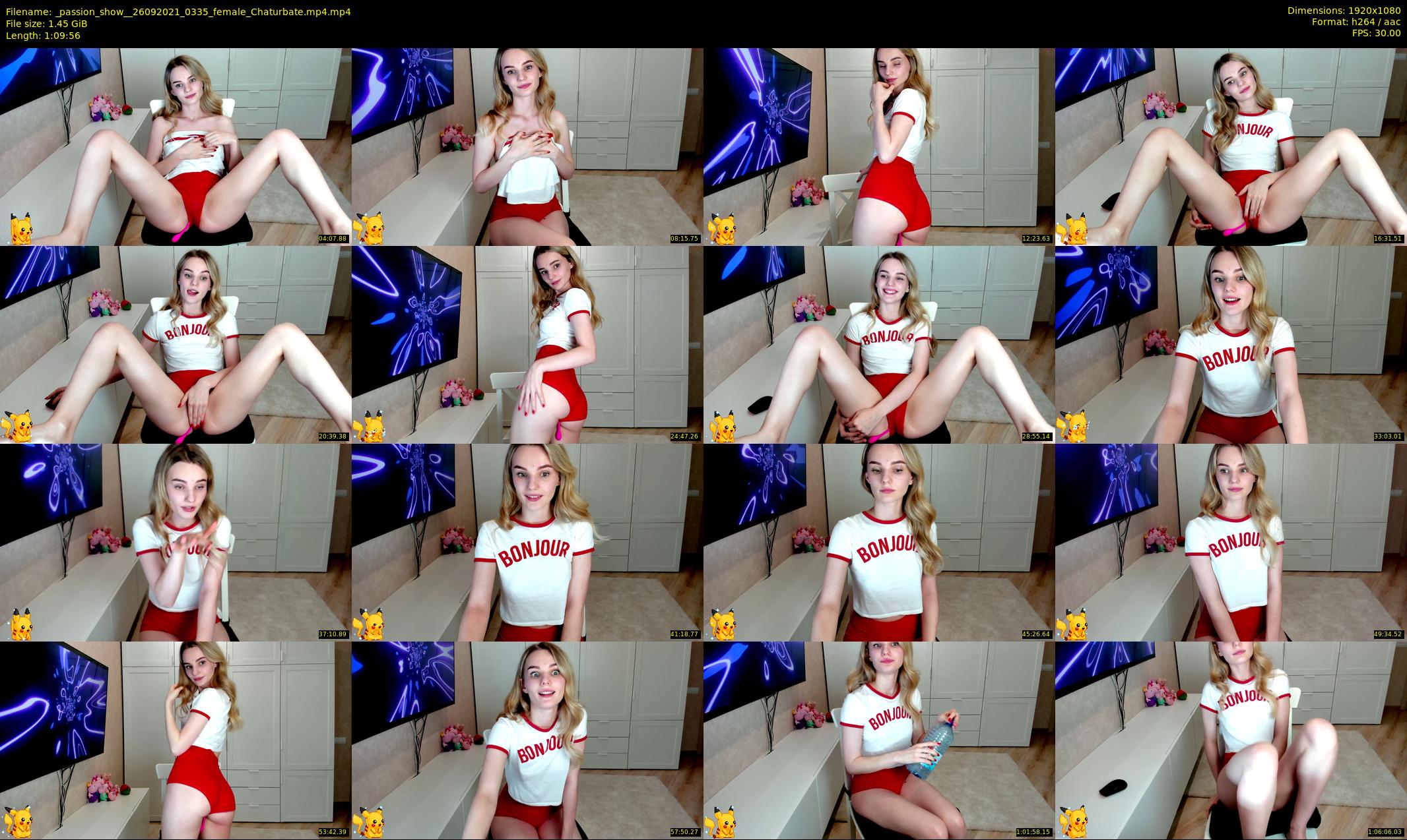 _passion_show_ — 70 minute Chaturbate couple cam show recording, 1080p, Sep 26, 2021