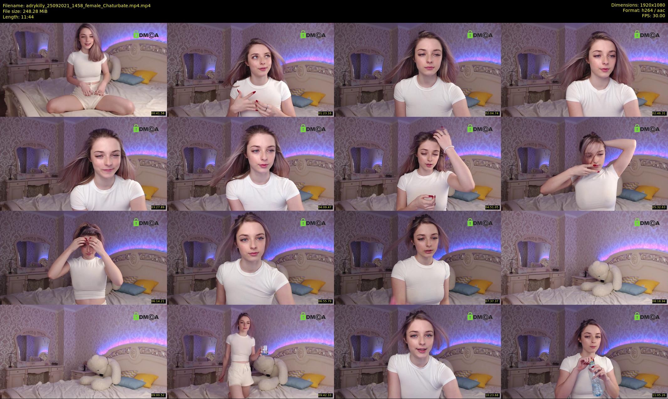 adrykilly — 12 minute Chaturbate female cam show recording, 1080p, Sep 25, 2021