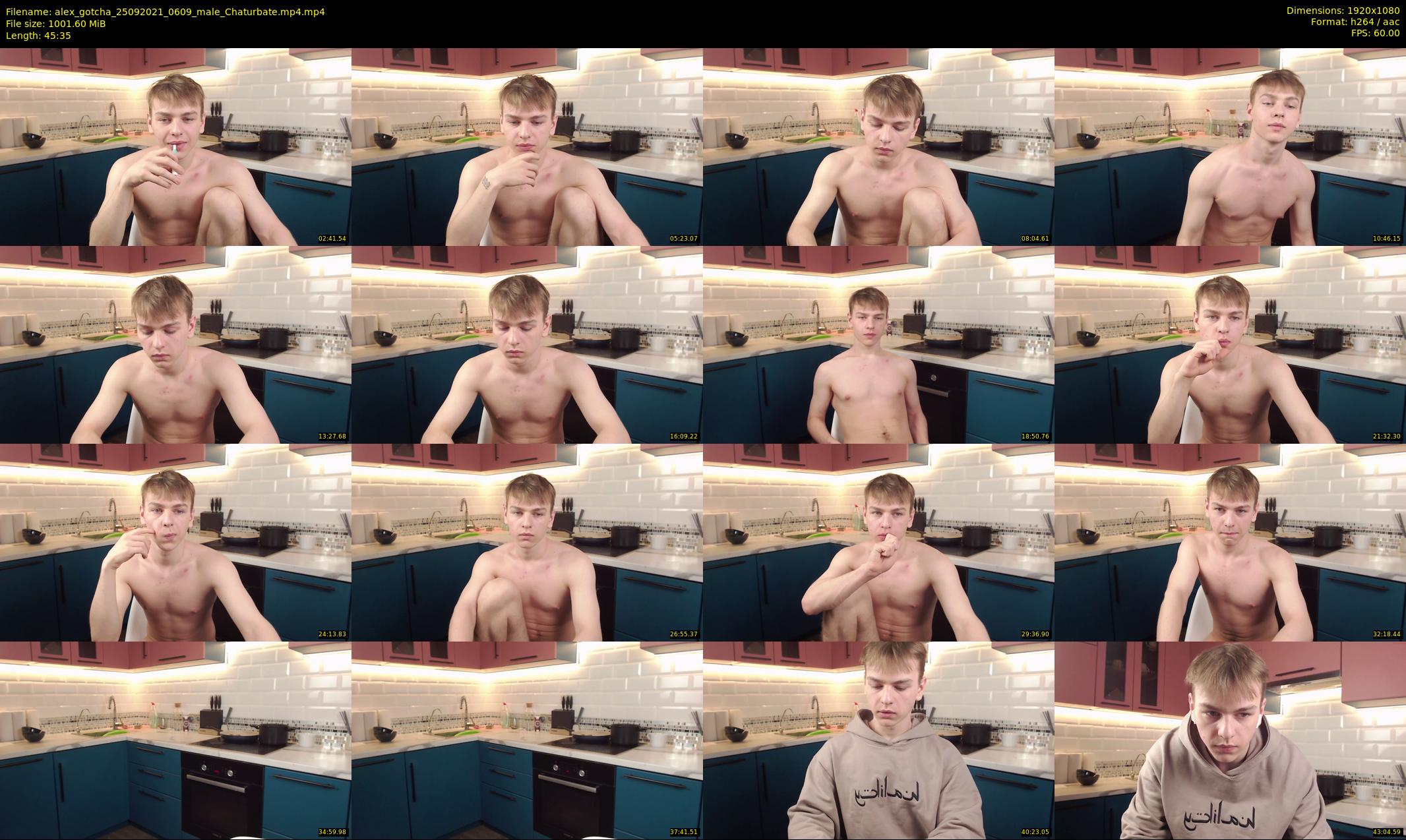 alex_gotcha — 46 minute Chaturbate male cam show recording, 1080p, Sep 25, 2021