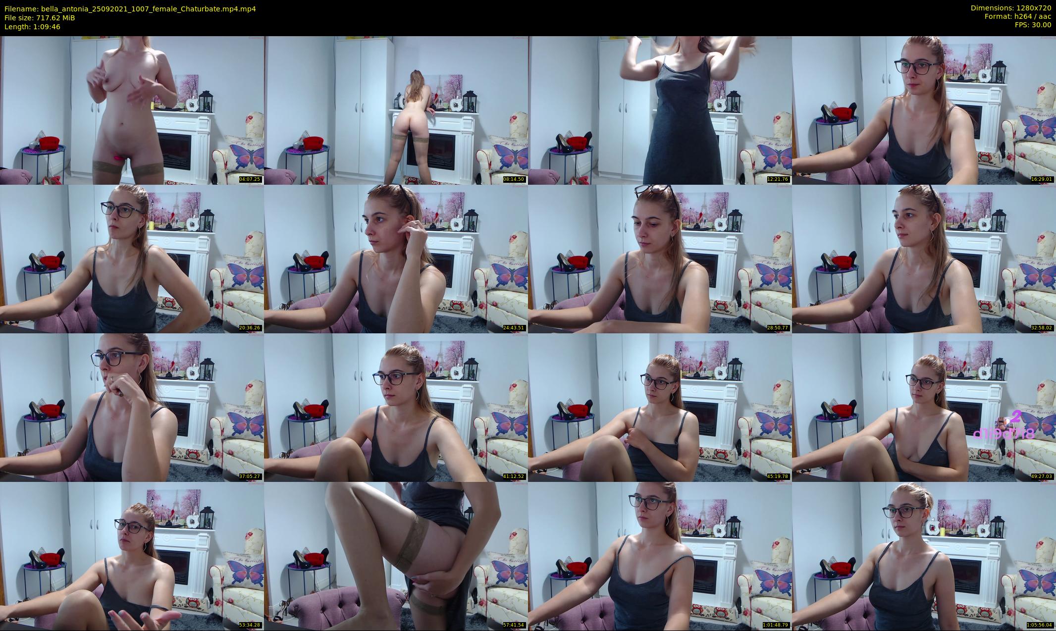 bella_antonia — 70 minute Chaturbate female cam show recording, 720p, Sep 25, 2021