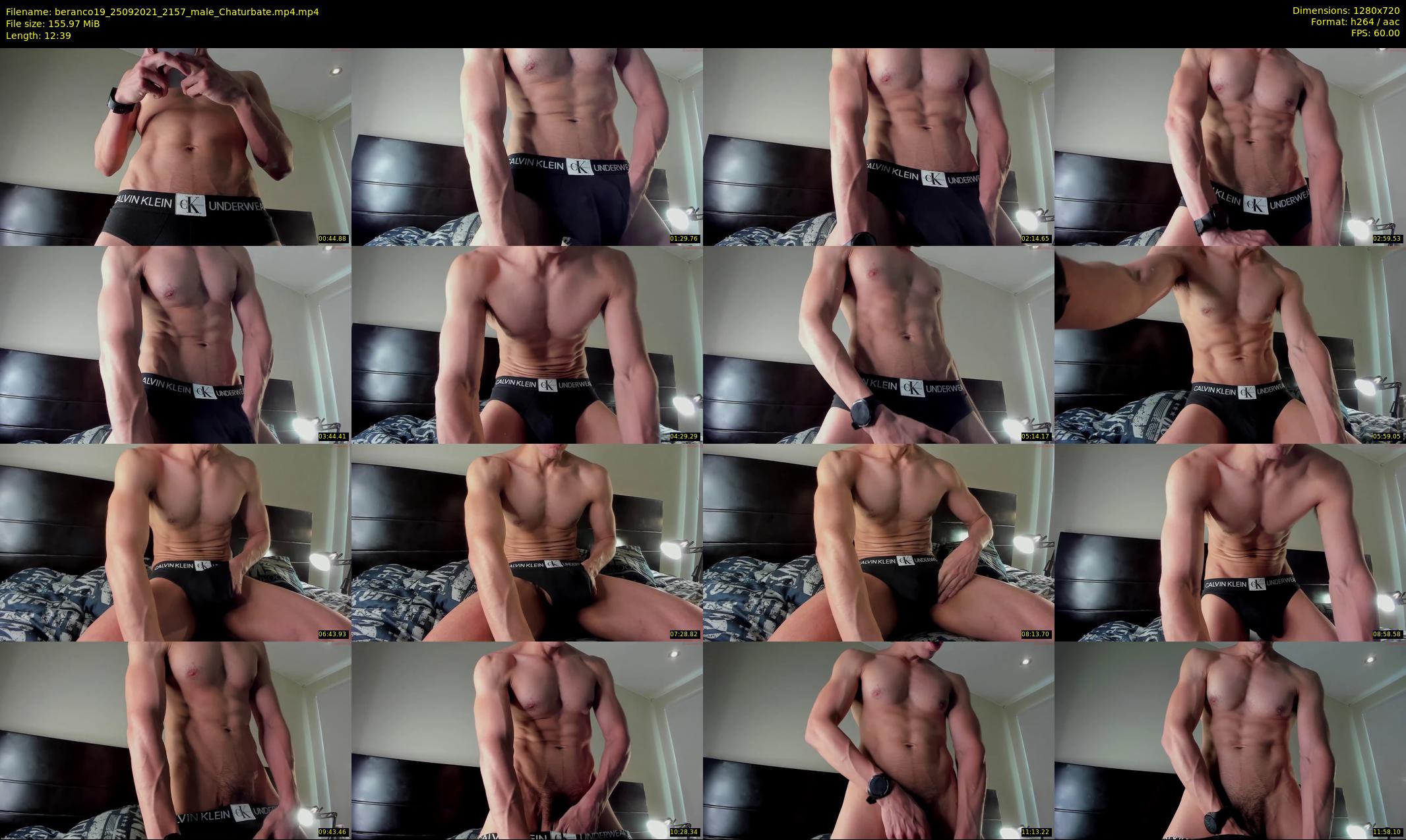 beranco19 — 13 minute Chaturbate male cam show recording, 720p, Sep 25, 2021