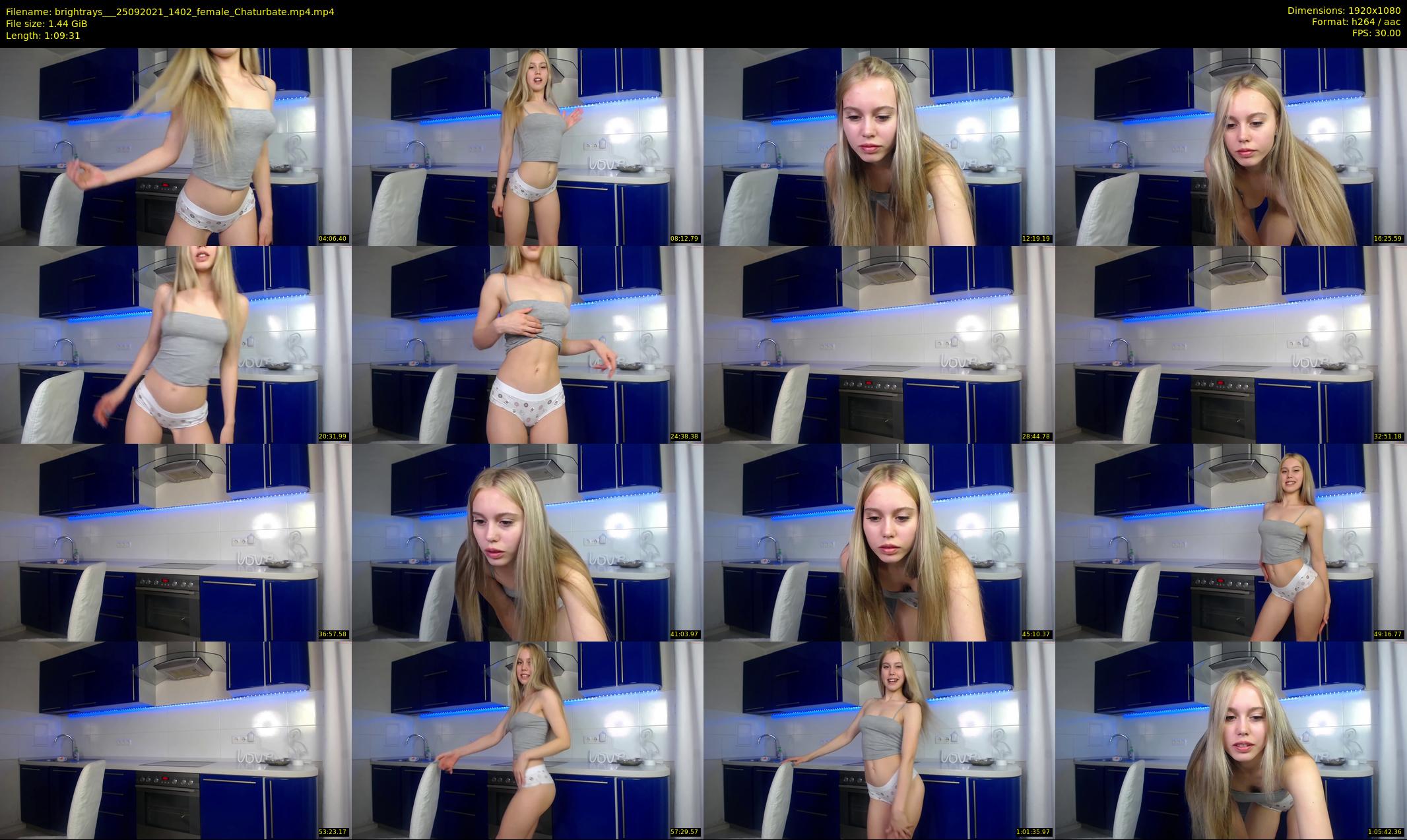 brightrays__ — 70 minute Chaturbate female cam show recording, 1080p, Sep 25, 2021