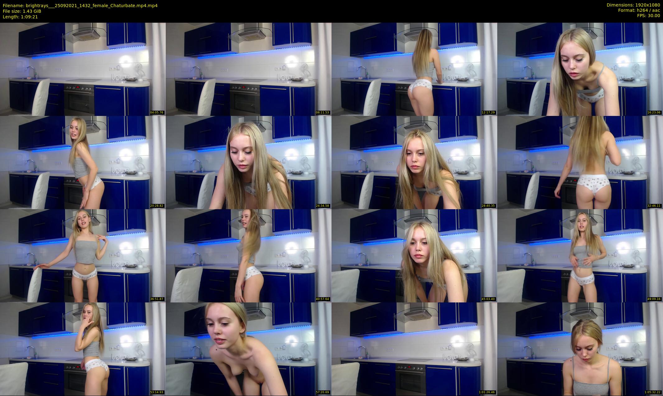 brightrays__ — 70 minute Chaturbate female cam show recording, 1080p, Sep 25, 2021