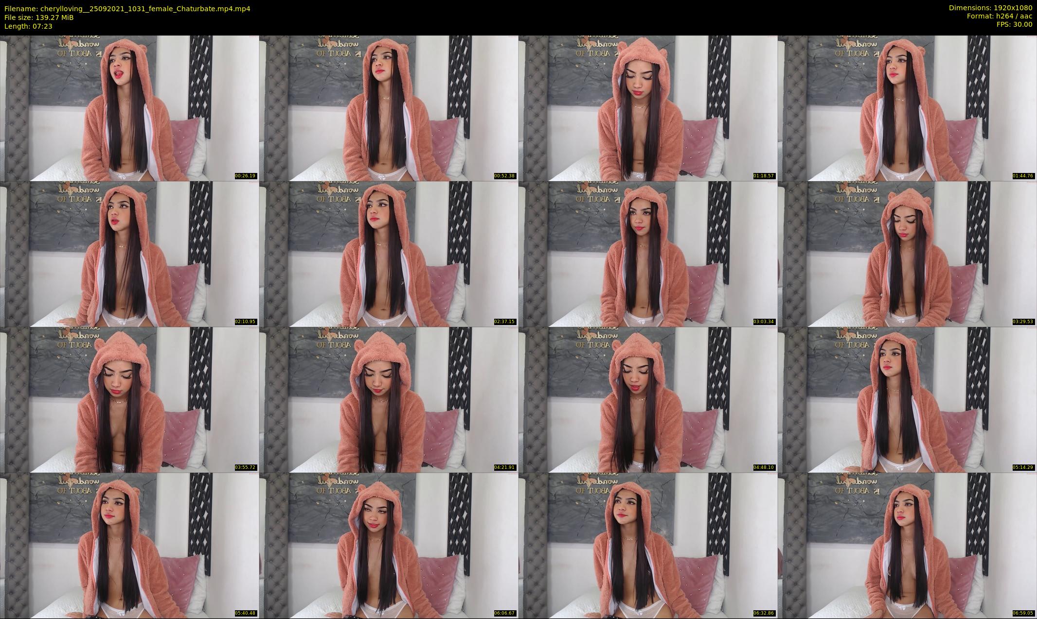 cherylloving_ — 8 minute Chaturbate female cam show recording, 1080p, Sep 25, 2021