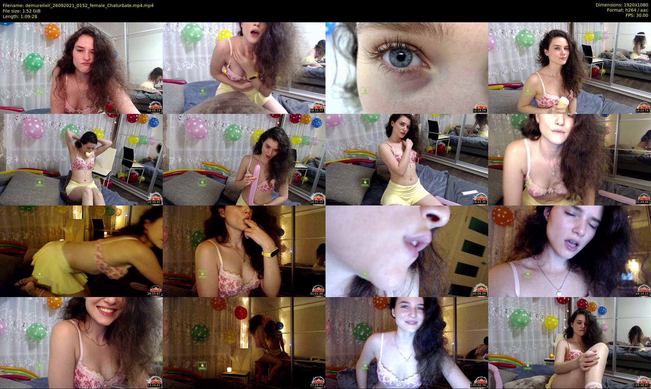 demurelixir — 70 minute Chaturbate female cam show recording, 1080p, Sep 26, 2021