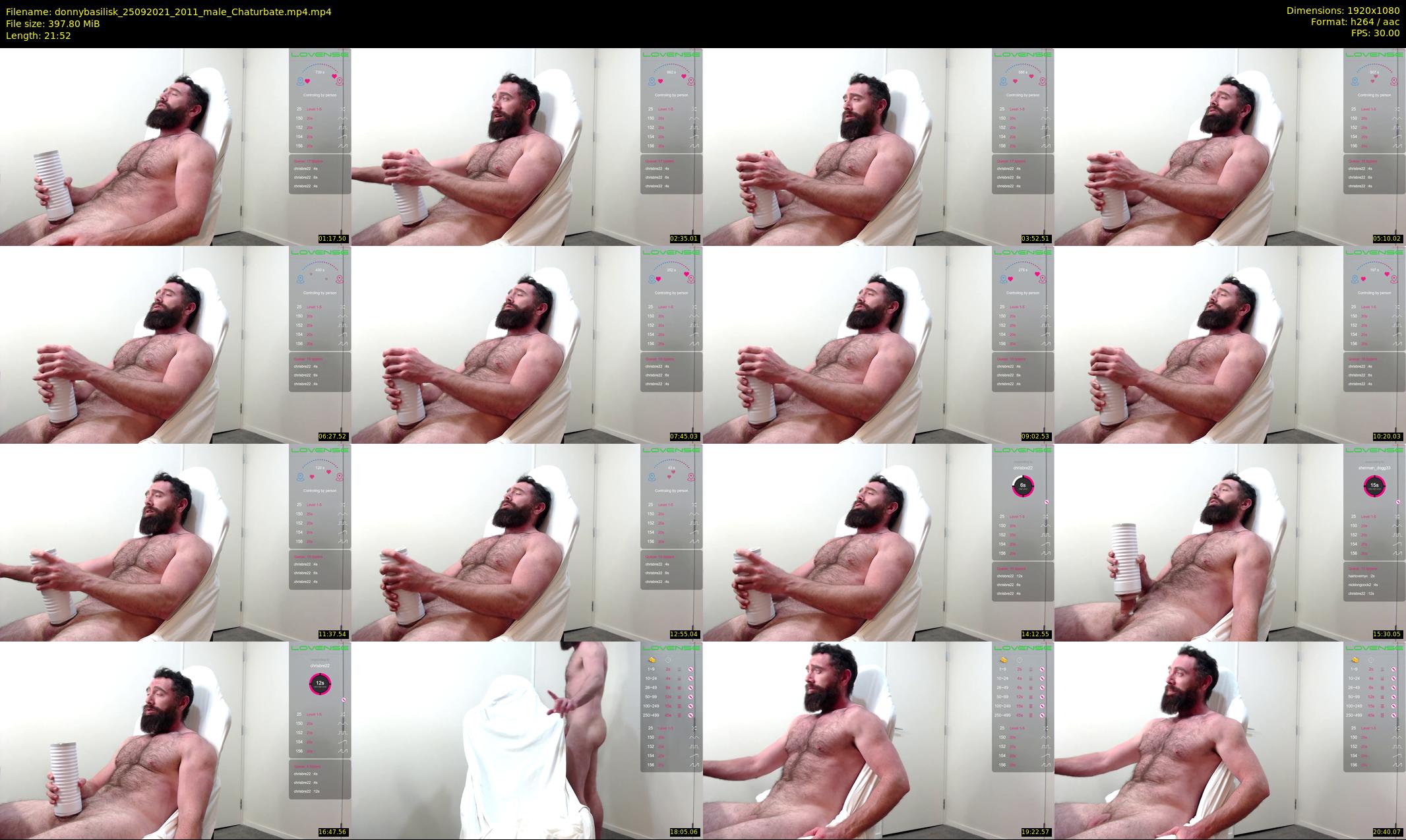 donnybasilisk — 22 minute Chaturbate male cam show recording, 1080p, Sep 25, 2021