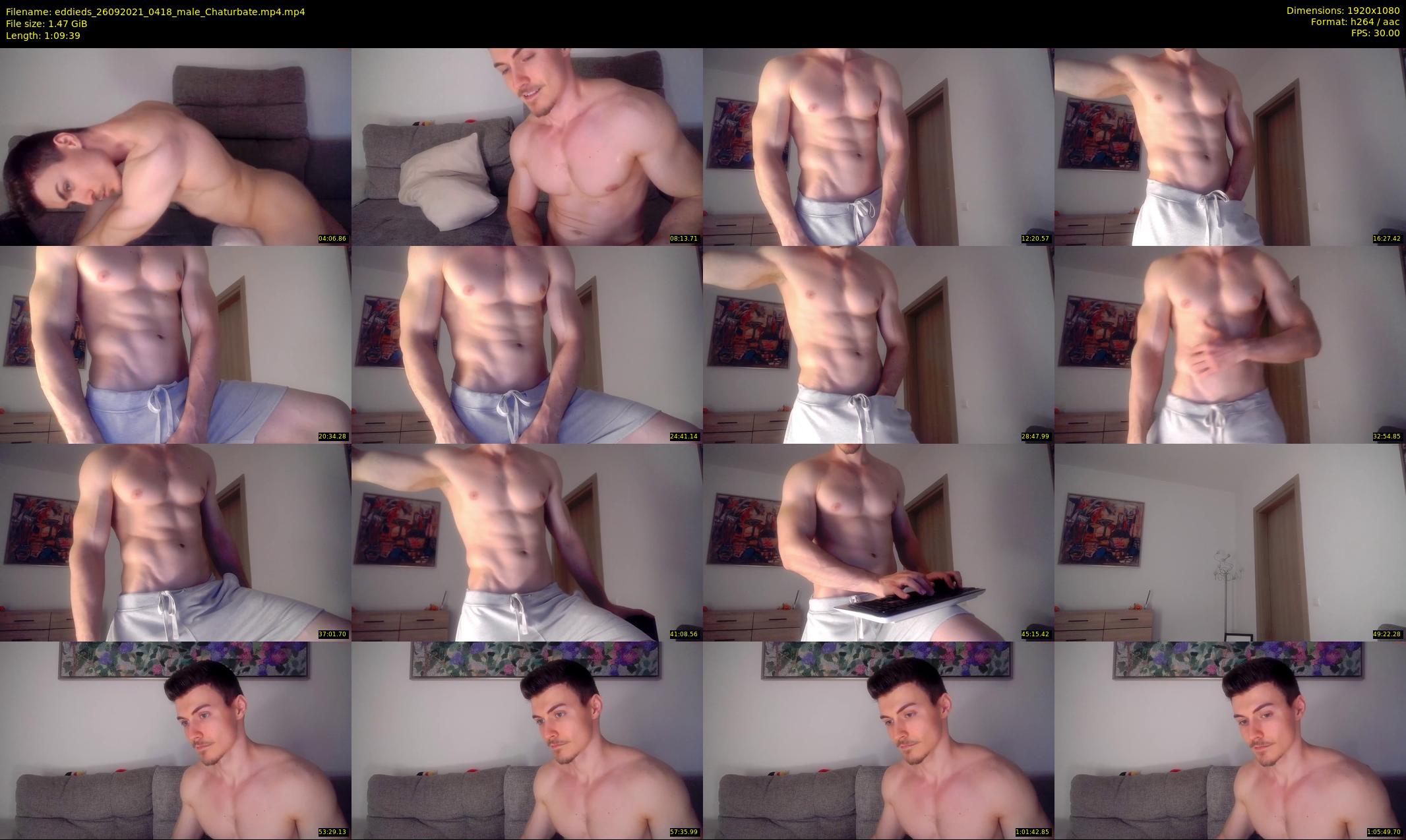 eddieds — 70 minute Chaturbate male cam show recording, 1080p, Sep 26, 2021