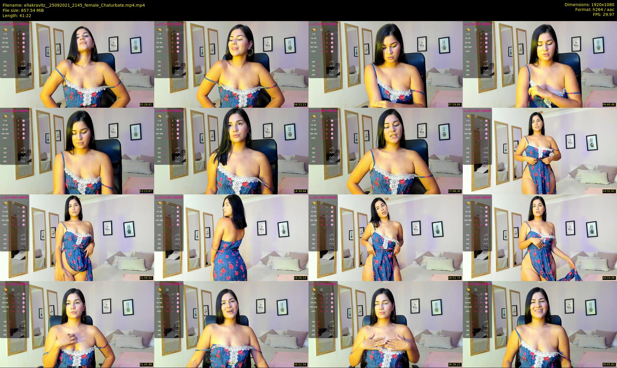 ellakravitz_ — 42 minute Chaturbate female cam show recording, 1080p, Sep 25, 2021