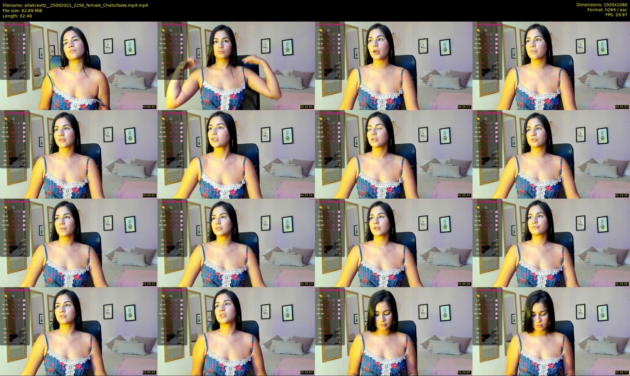 ellakravitz_ — 3 minute Chaturbate female cam show recording, 1080p, Sep 25, 2021