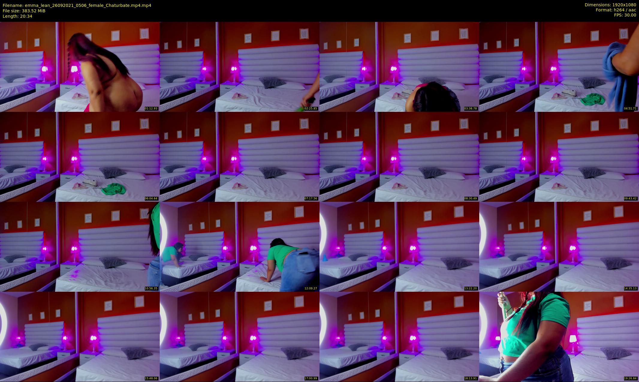 emma_lean — 21 minute Chaturbate female cam show recording, 1080p, Sep 26, 2021