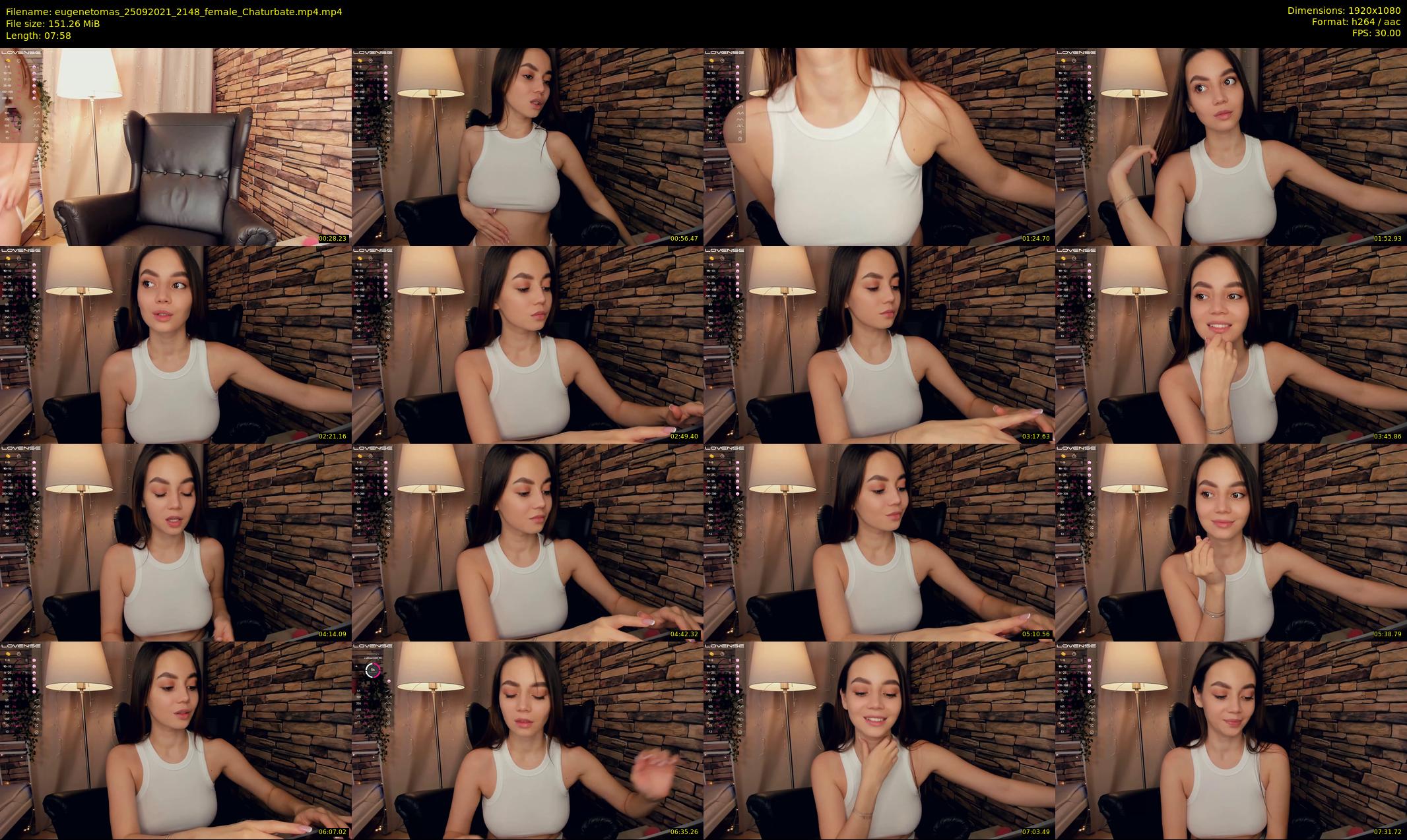 eugenetomas — 8 minute Chaturbate couple cam show recording, 1080p, Sep 25, 2021