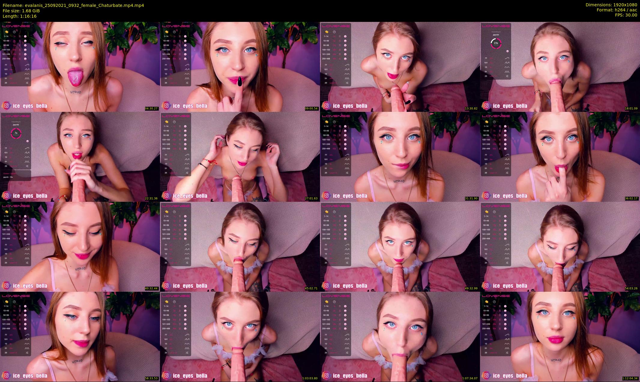 evalanis — 77 minute Chaturbate couple cam show recording, 1080p, Sep 25, 2021