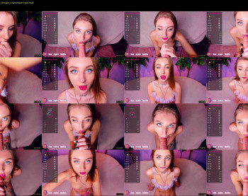evalanis — 58 minute Chaturbate couple cam show recording, 1080p, Sep 25, 2021