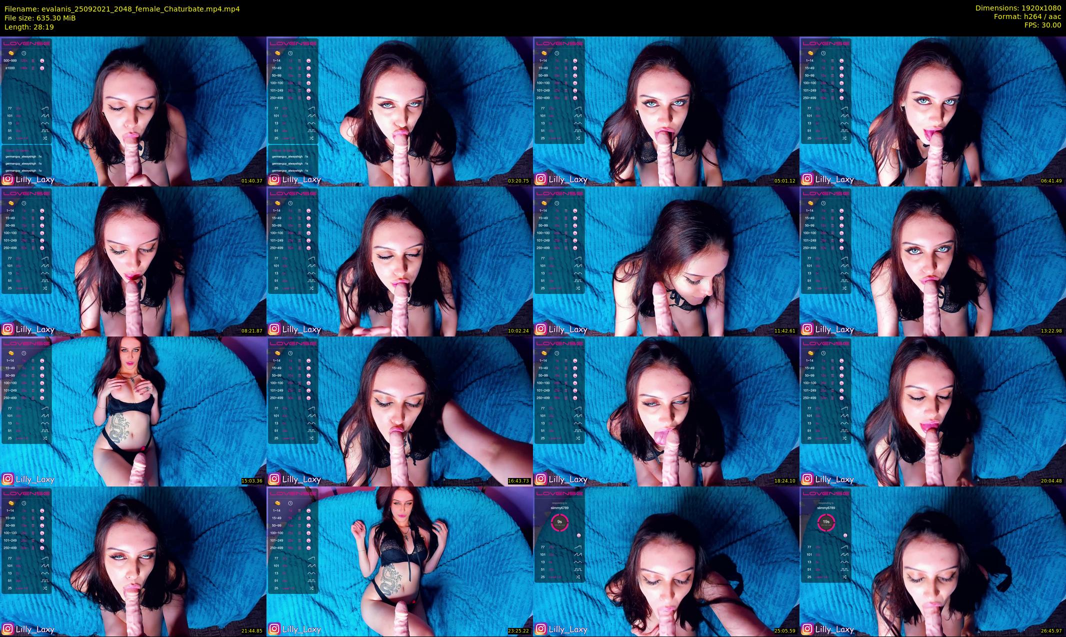evalanis — 29 minute Chaturbate couple cam show recording, 1080p, Sep 25, 2021