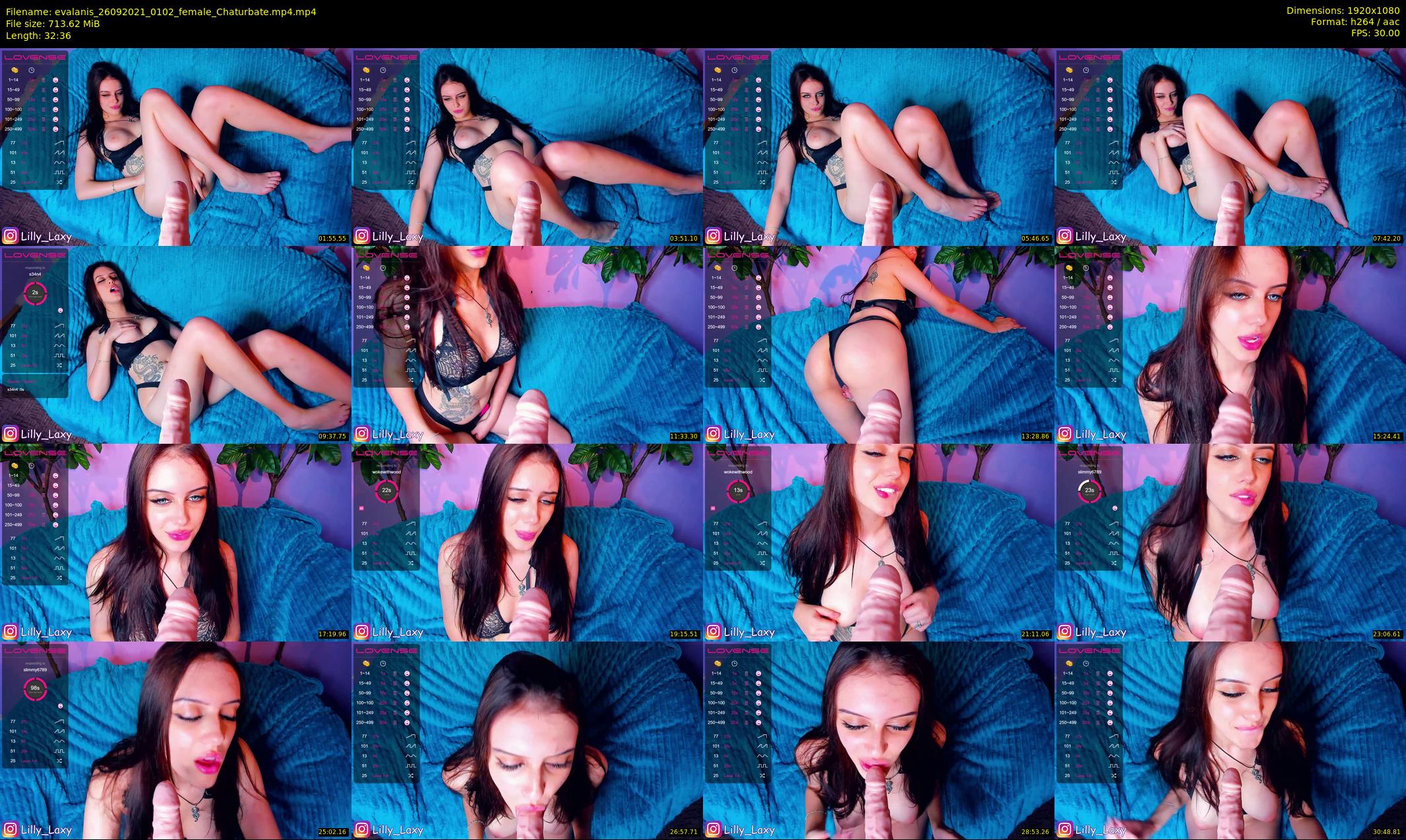 evalanis — 33 minute Chaturbate couple cam show recording, 1080p, Sep 26, 2021