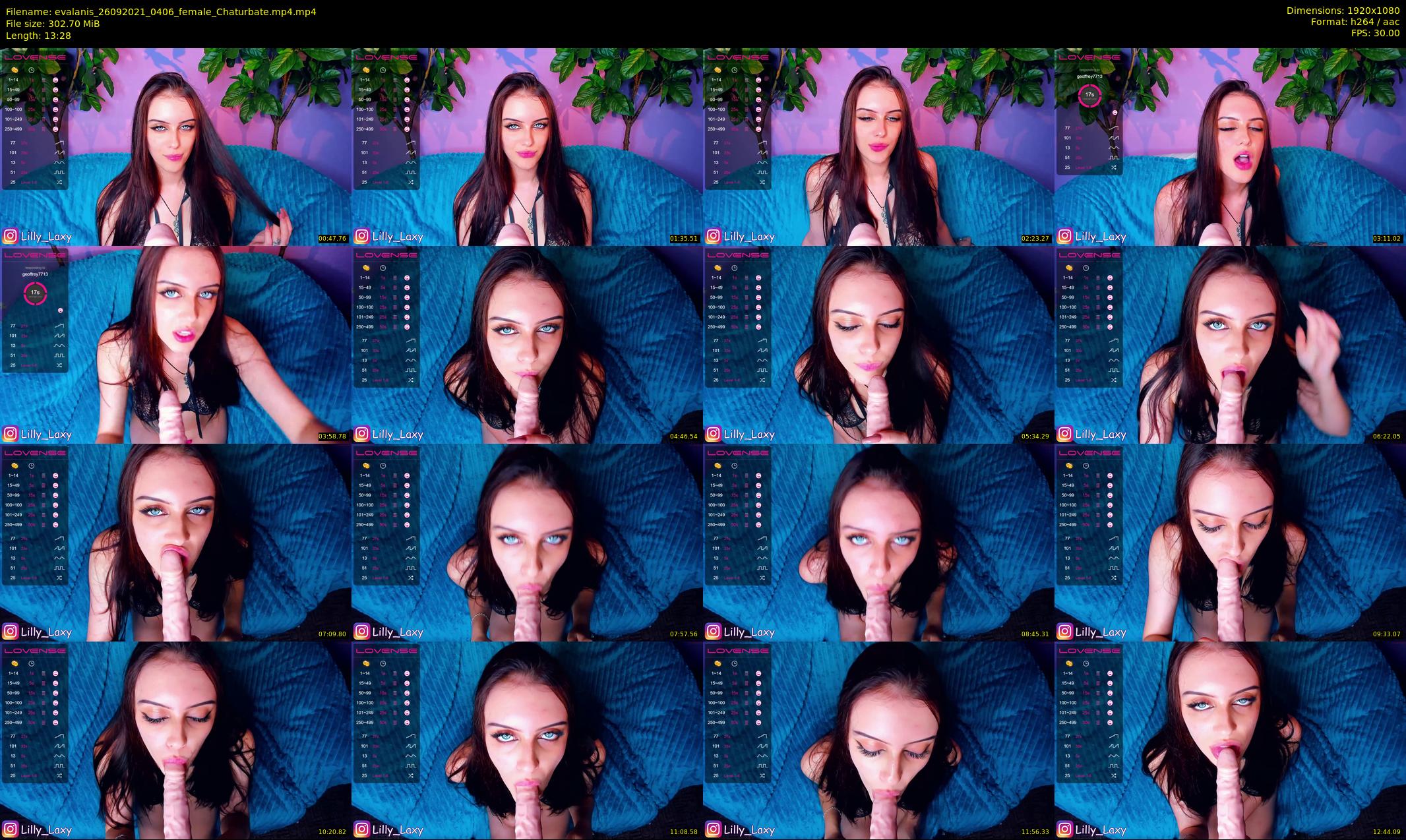 evalanis — 14 minute Chaturbate couple cam show recording, 1080p, Sep 26, 2021