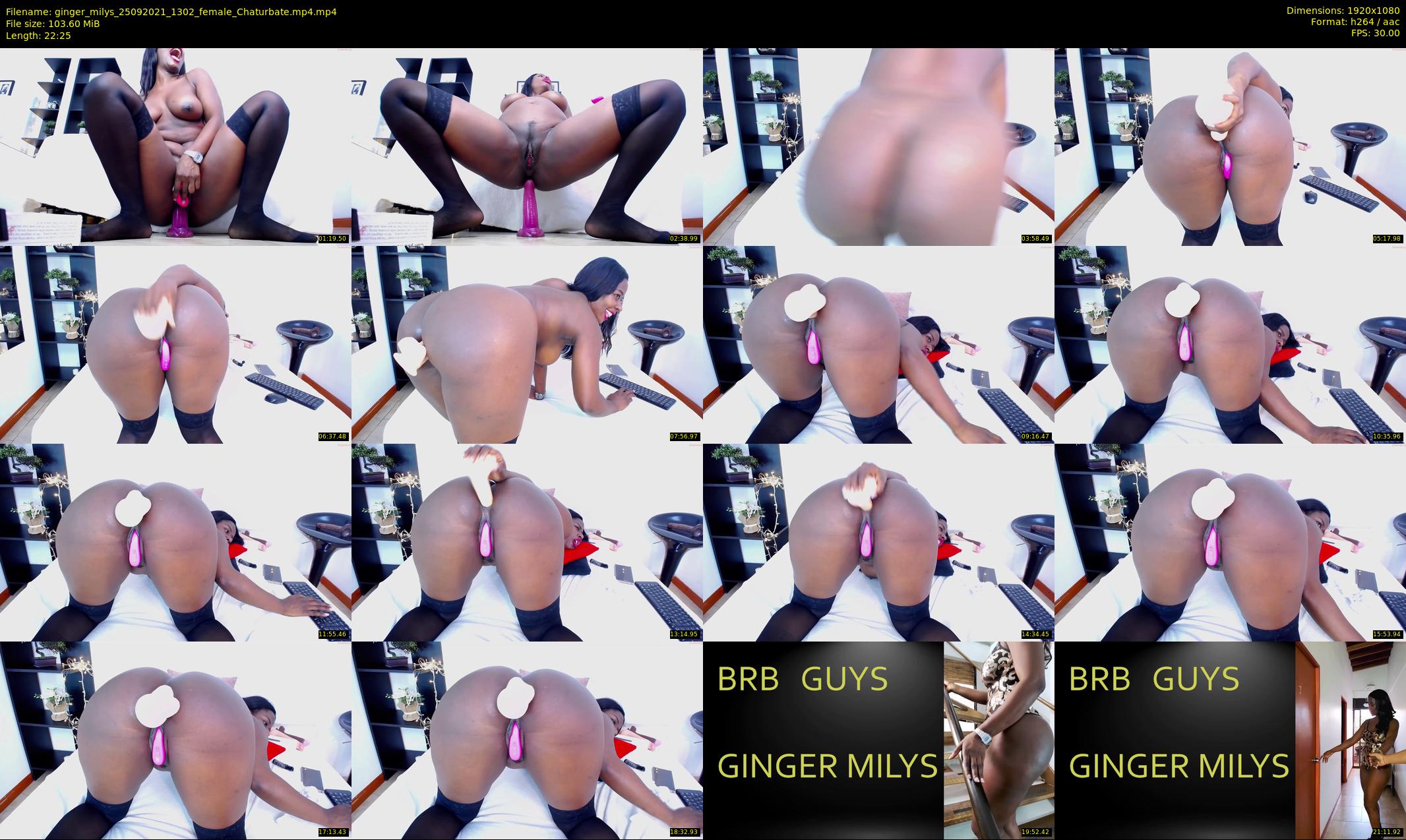 ginger_milys — 23 minute Chaturbate female cam show recording, 1080p, Sep 25, 2021