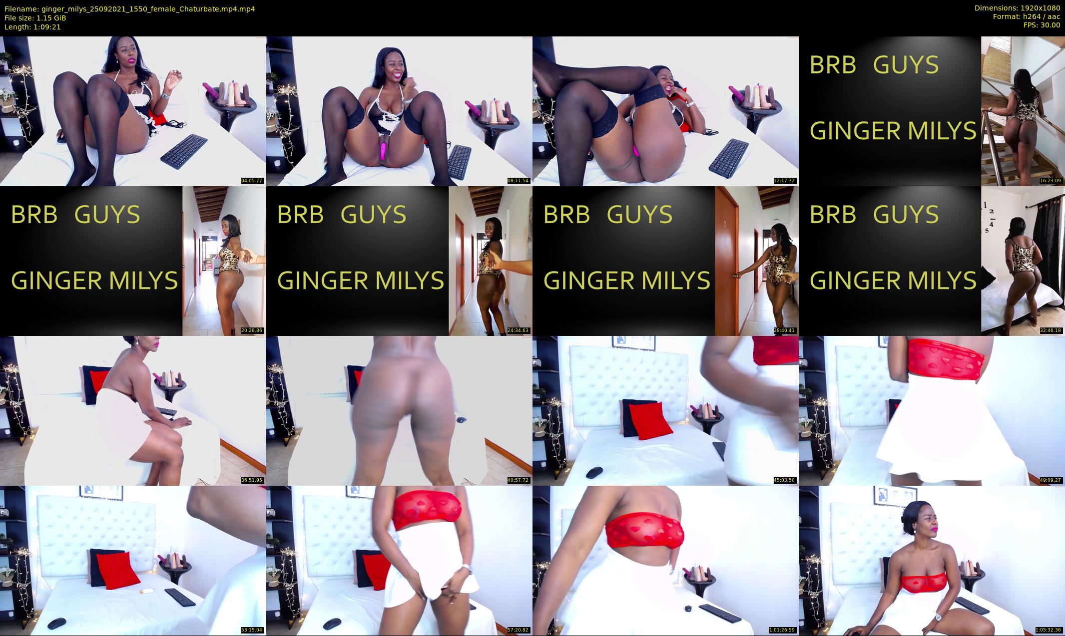 ginger_milys — 70 minute Chaturbate female cam show recording, 1080p, Sep 25, 2021