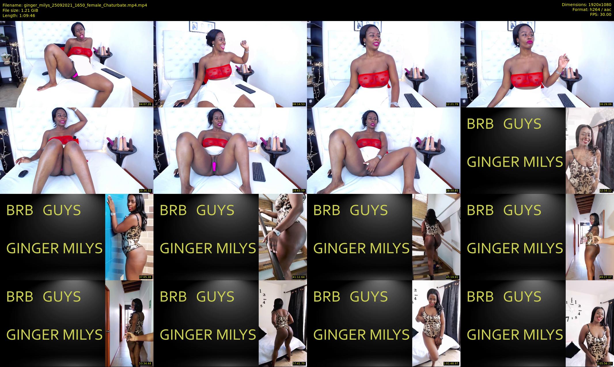 ginger_milys — 70 minute Chaturbate female cam show recording, 1080p, Sep 25, 2021